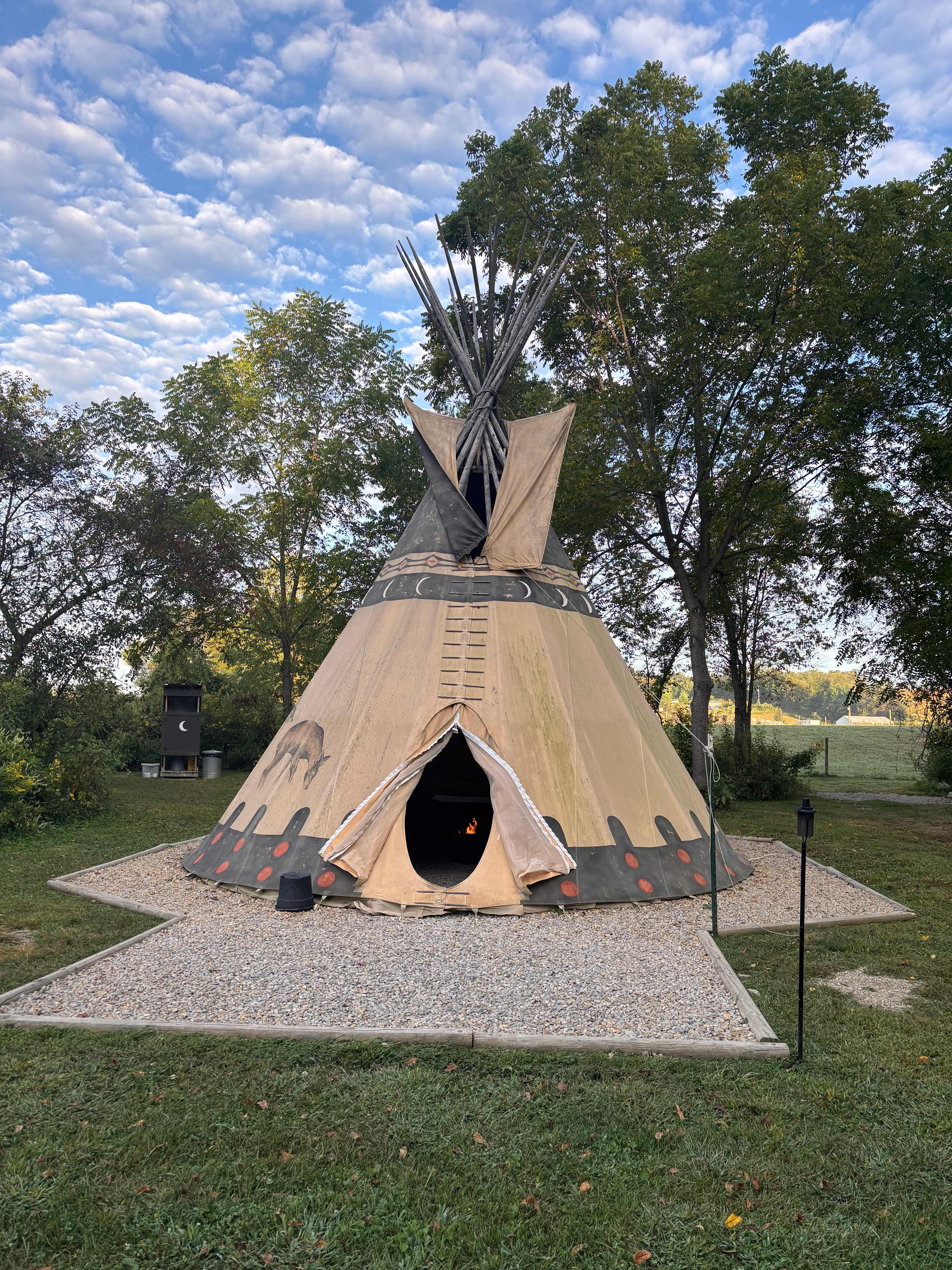 Cherokee Valley Bison Ranch Creekside Retreat