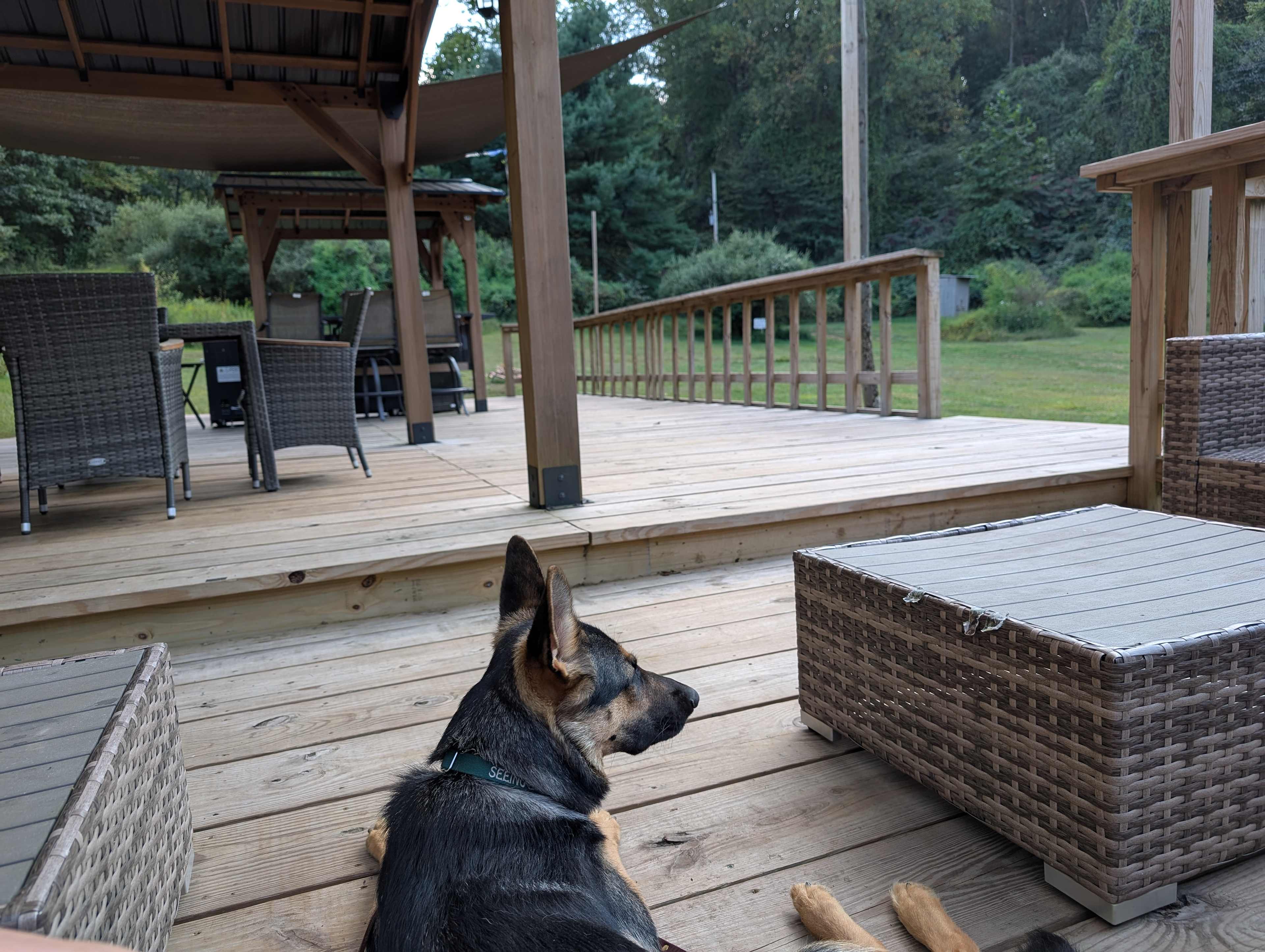 Group gathering area