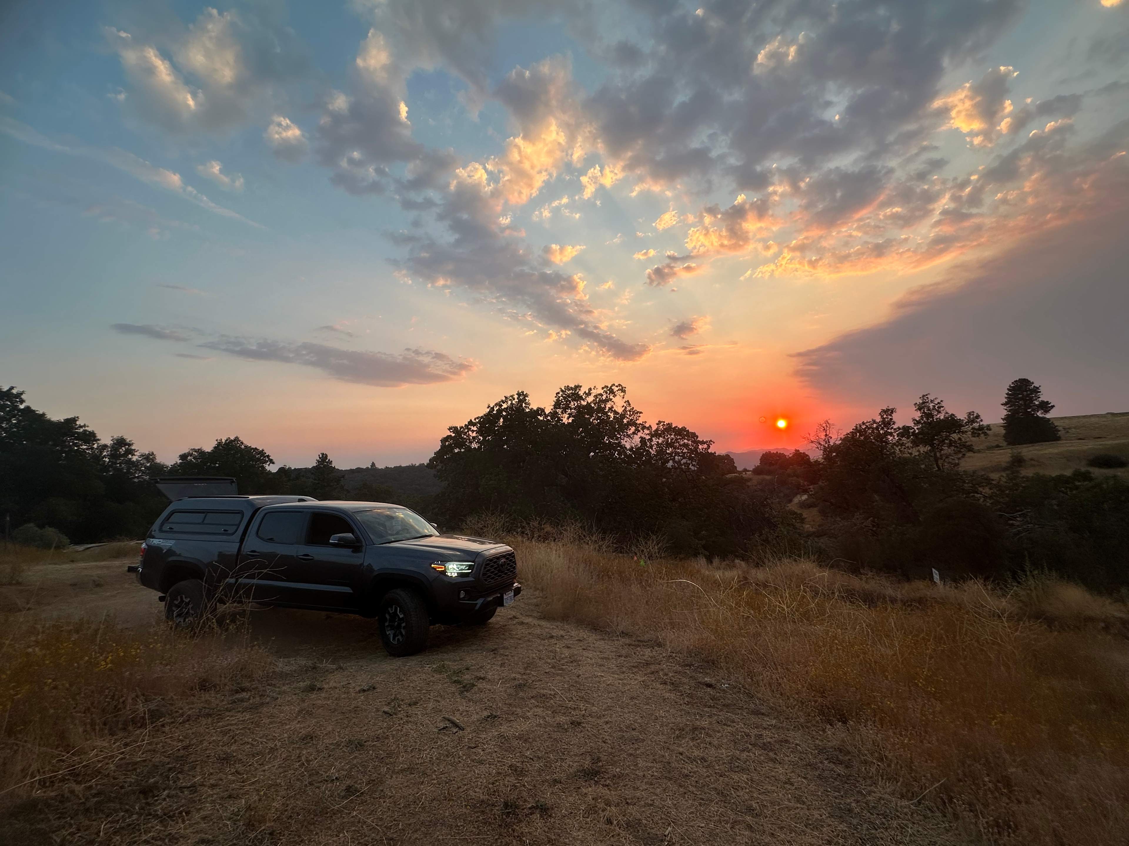 Sunsets with the Sequoias!