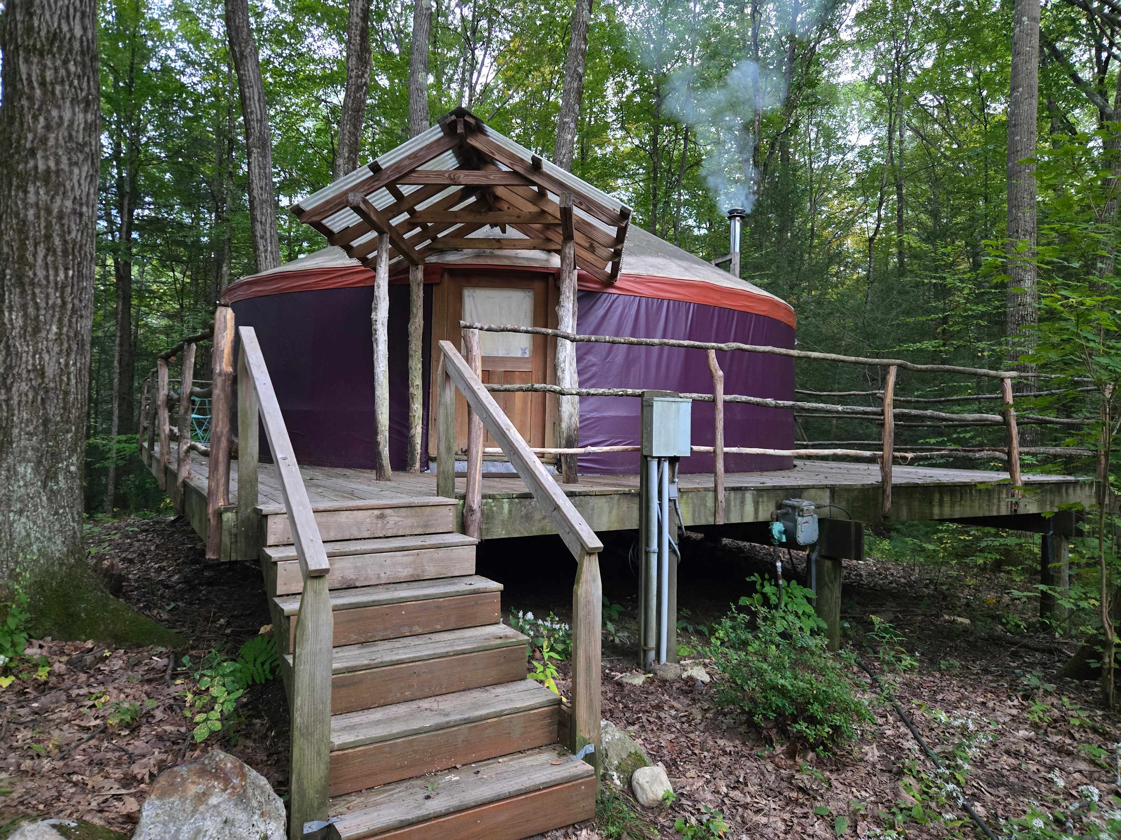 Magical Yurt in the Woods