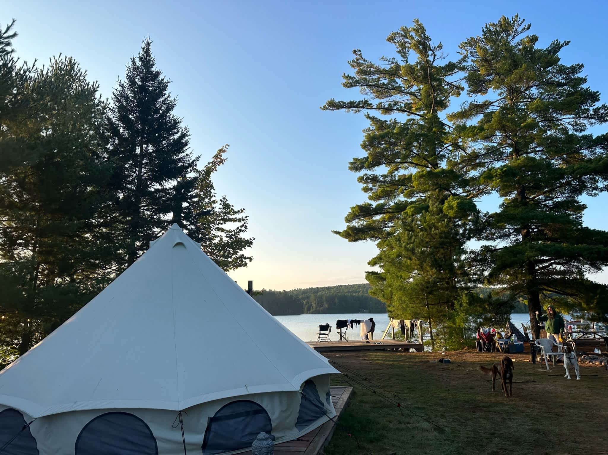 Lakefront Glamping Retreat