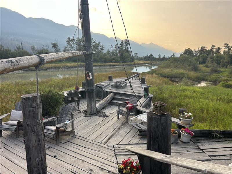 Dock access near Interpretive Center Parking 