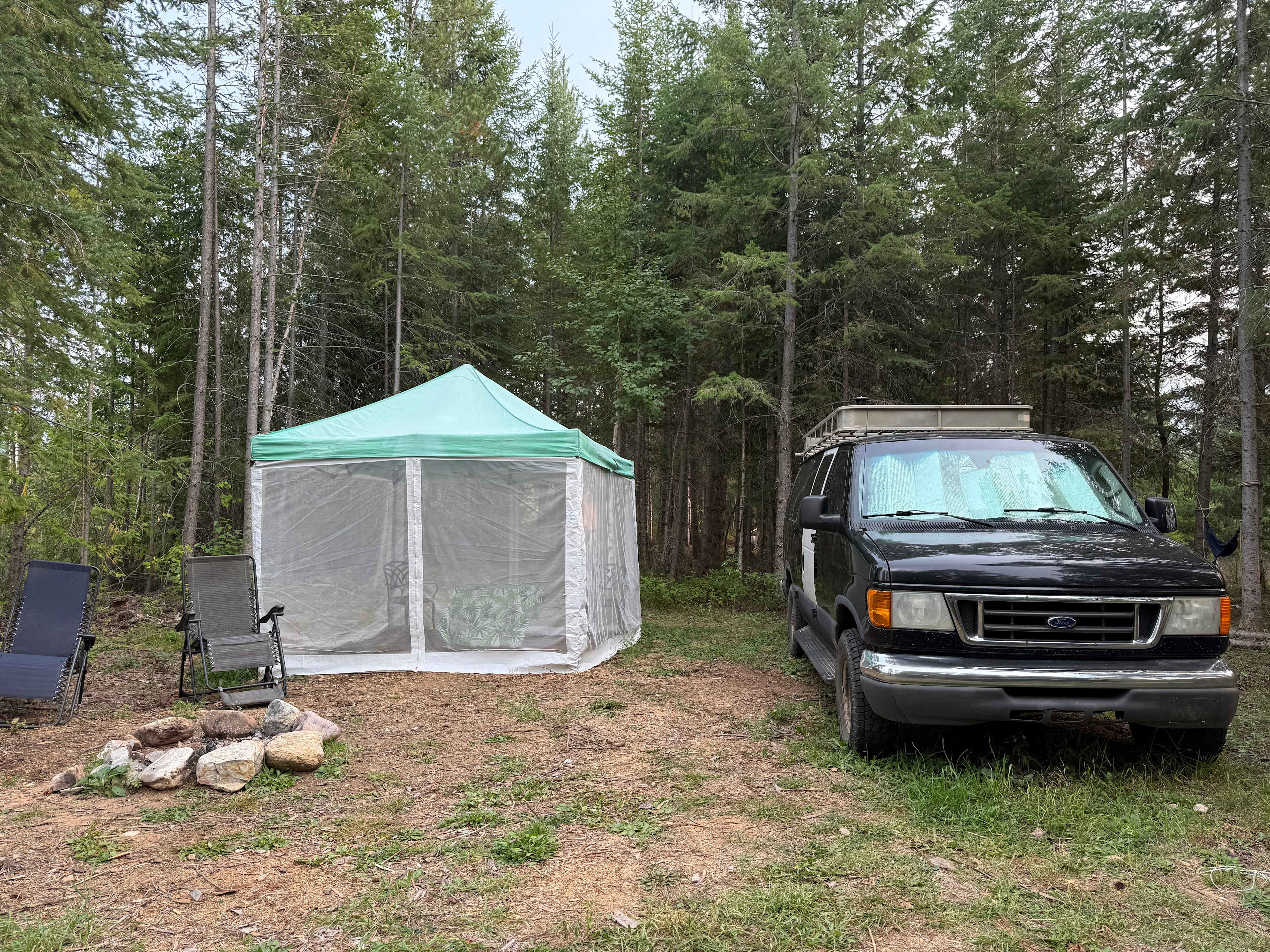 Sauna Under the Stars Camping