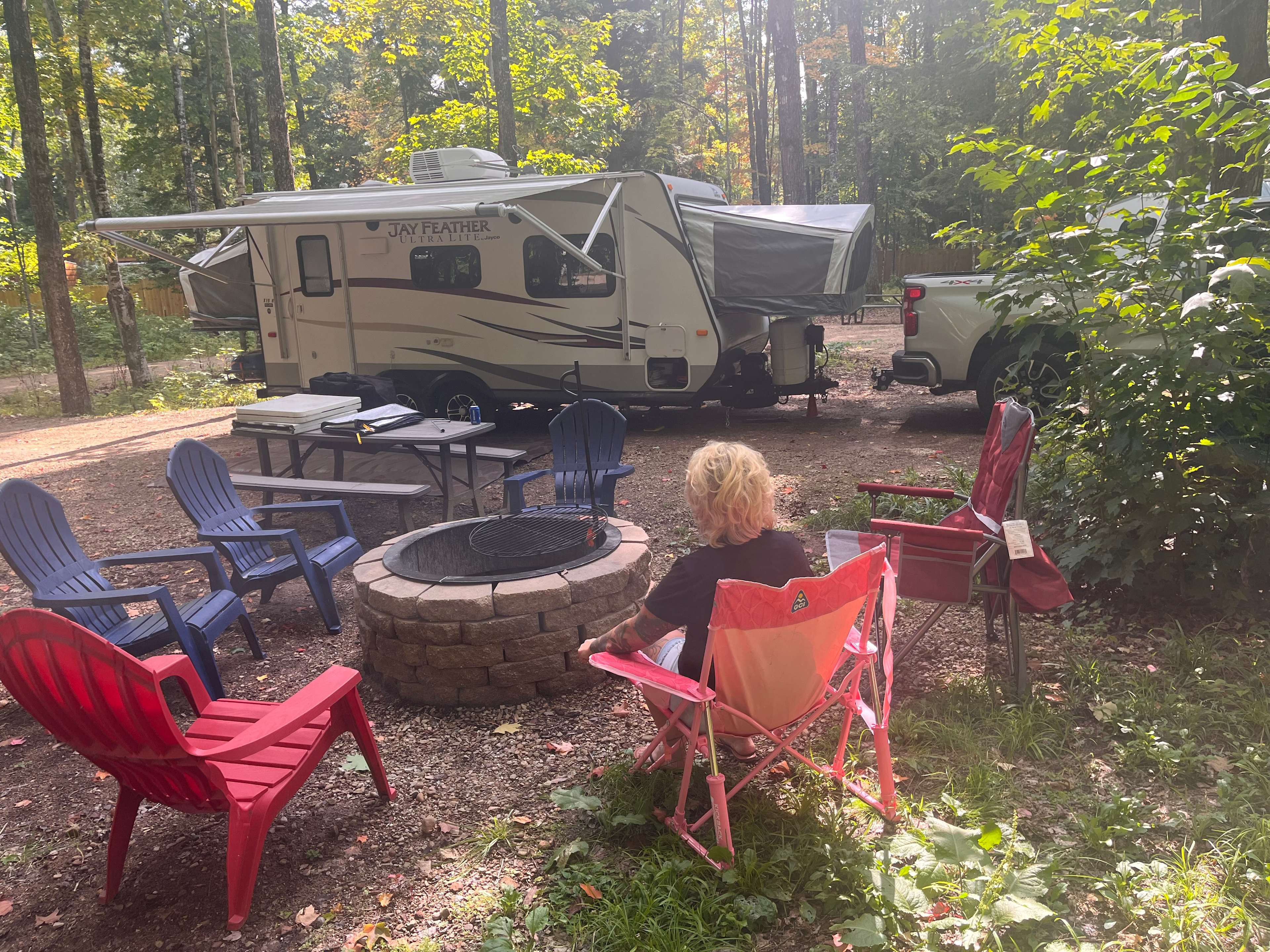 AuTrain RV Sites By Pictured Rocks