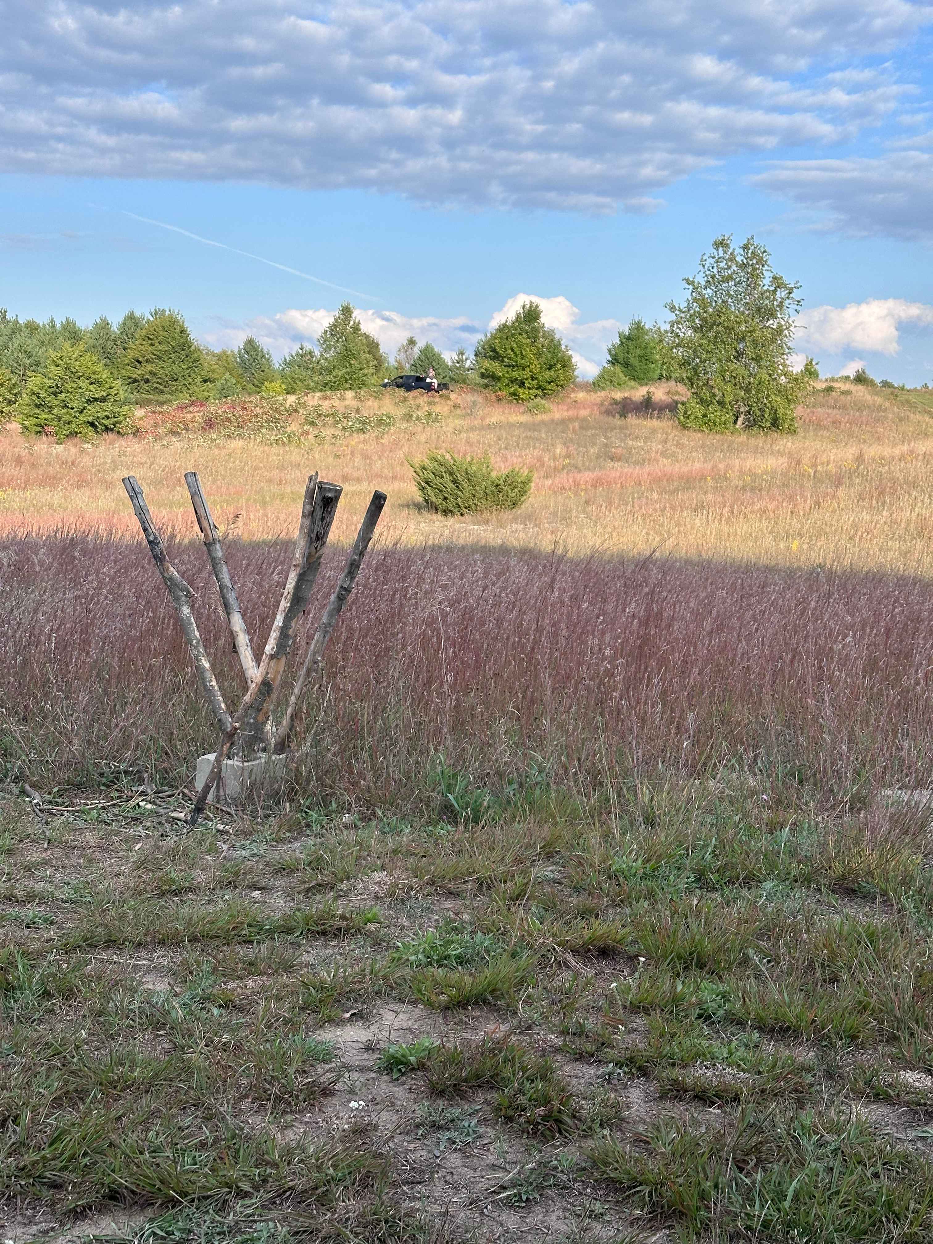 View from the campsite. 