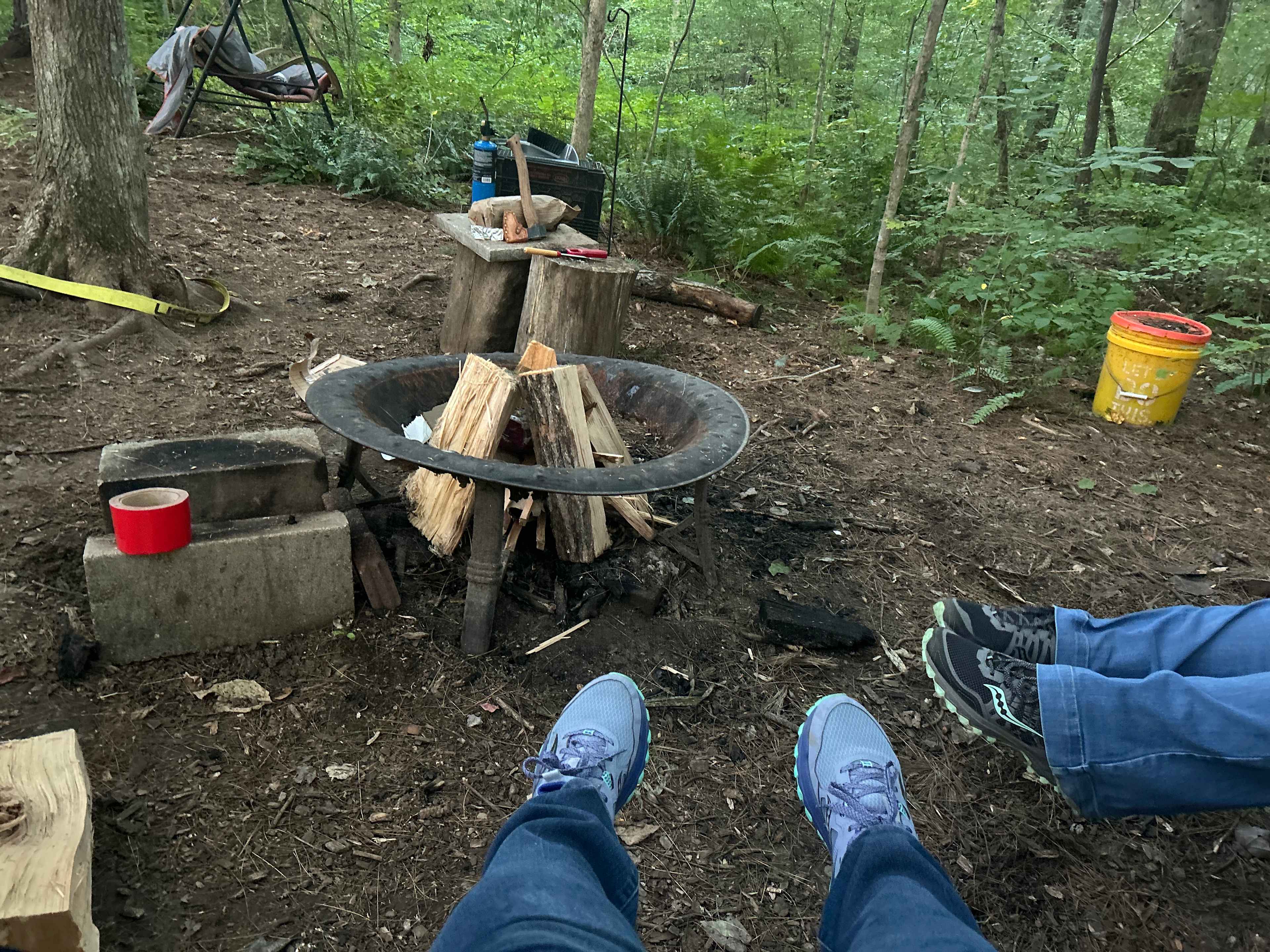 Hammock Hollows fire pit