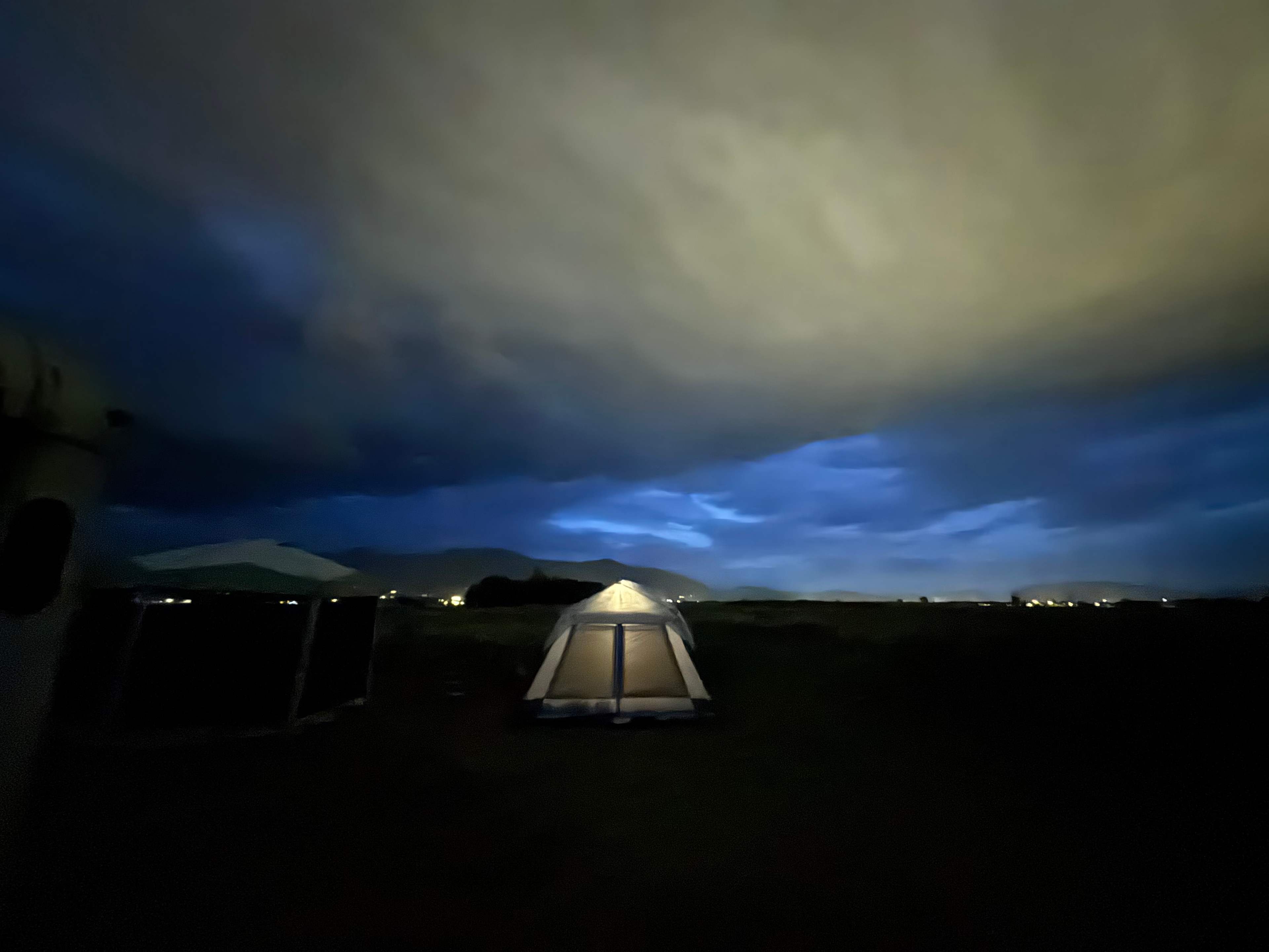 Liberty Acres on a spectacular September evening