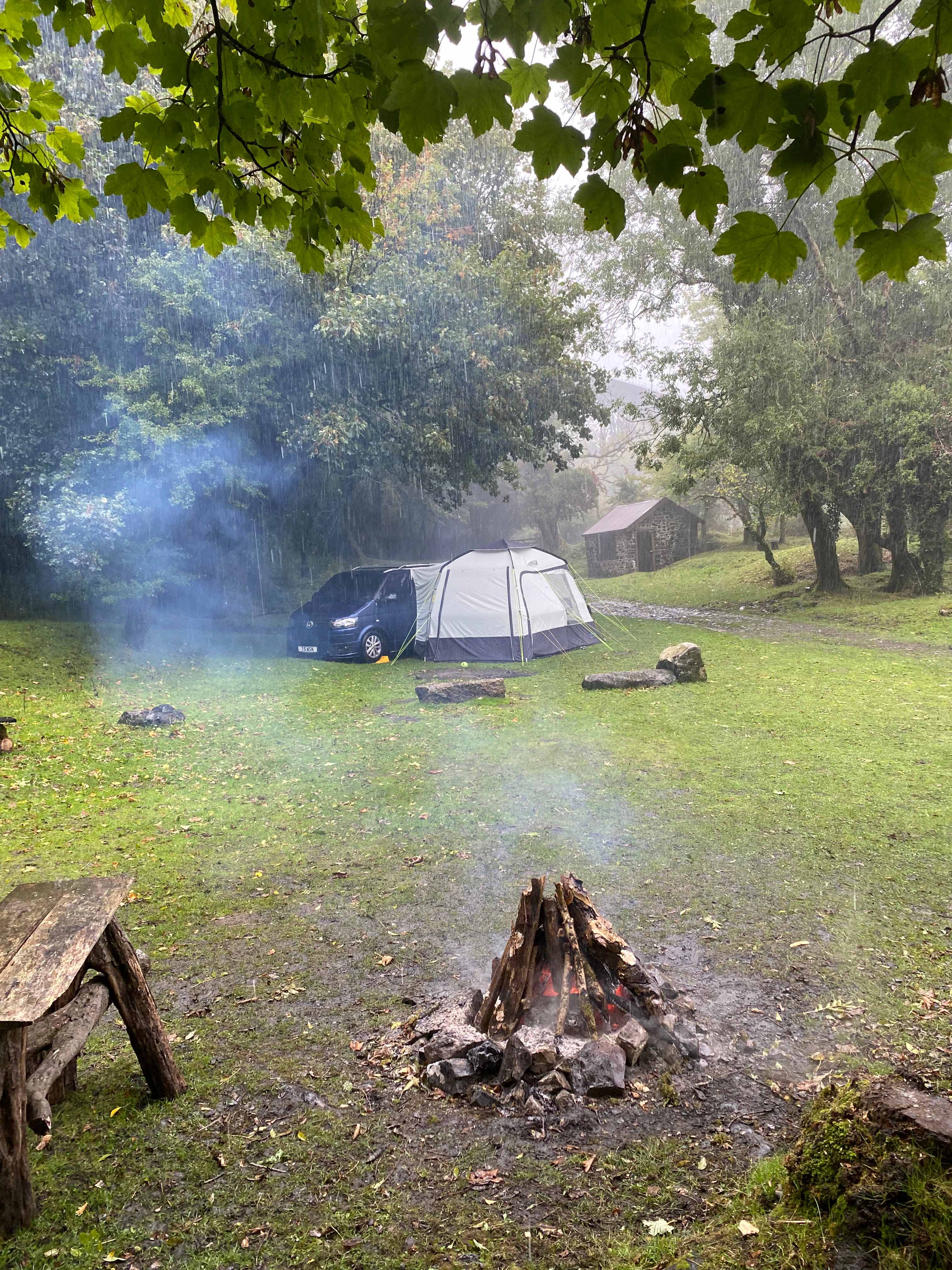 Meldon Lake and Woods Wild Camping