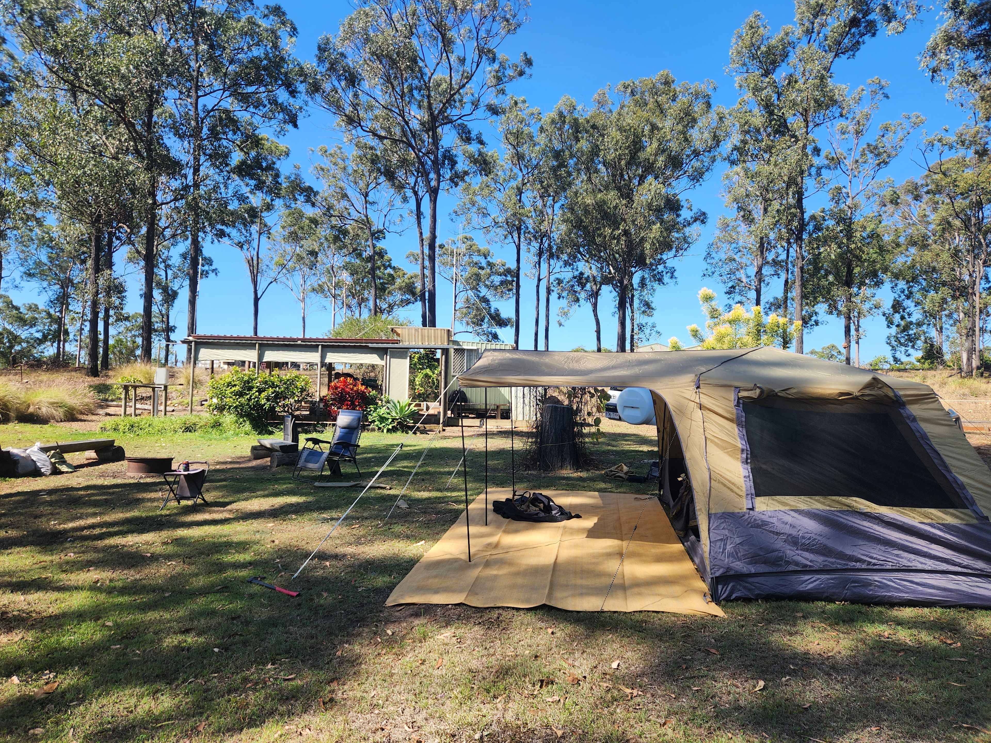 Peaceful Bush Camp-Wrinkles