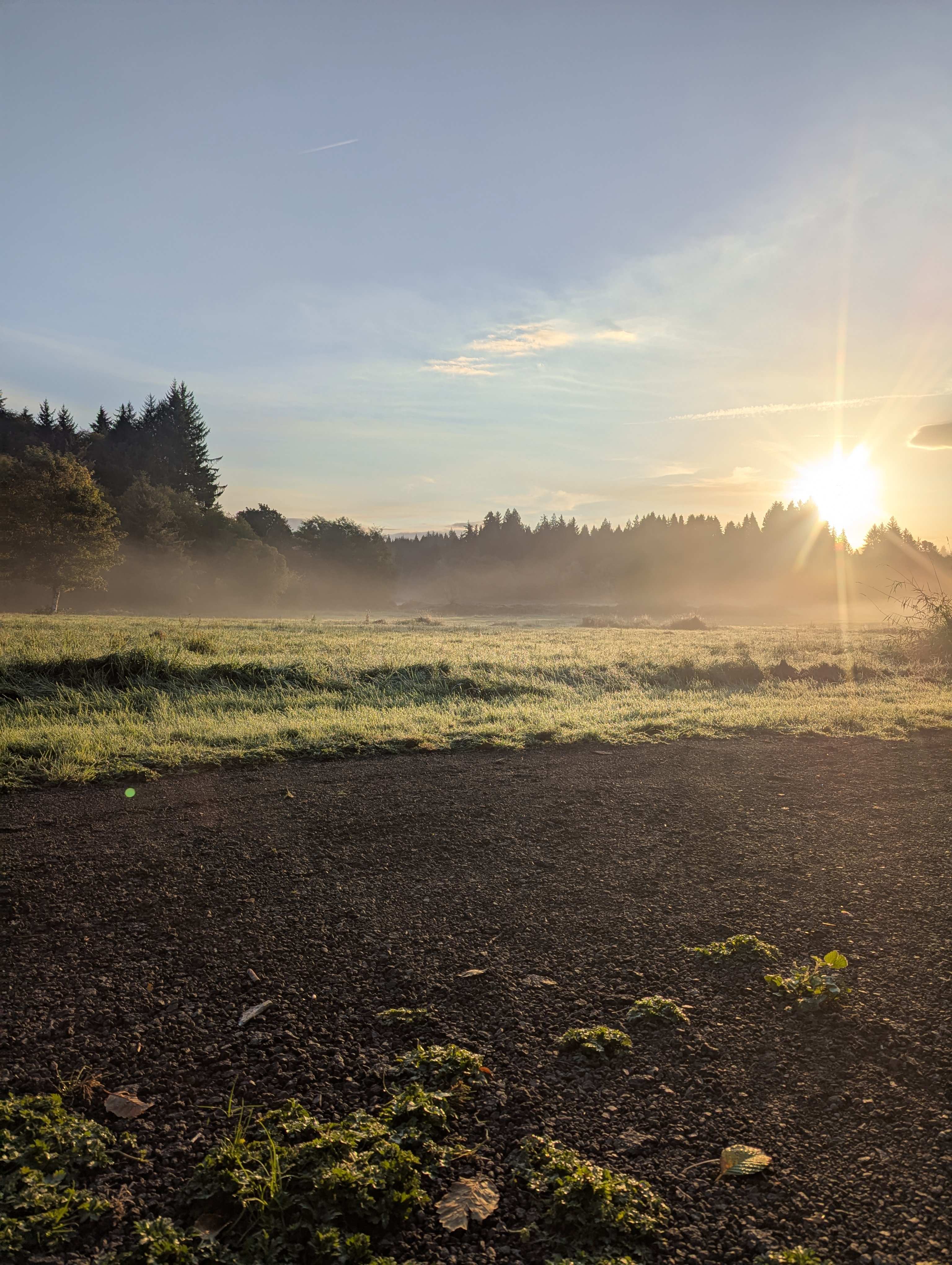 Perfect sunrise from spot #2