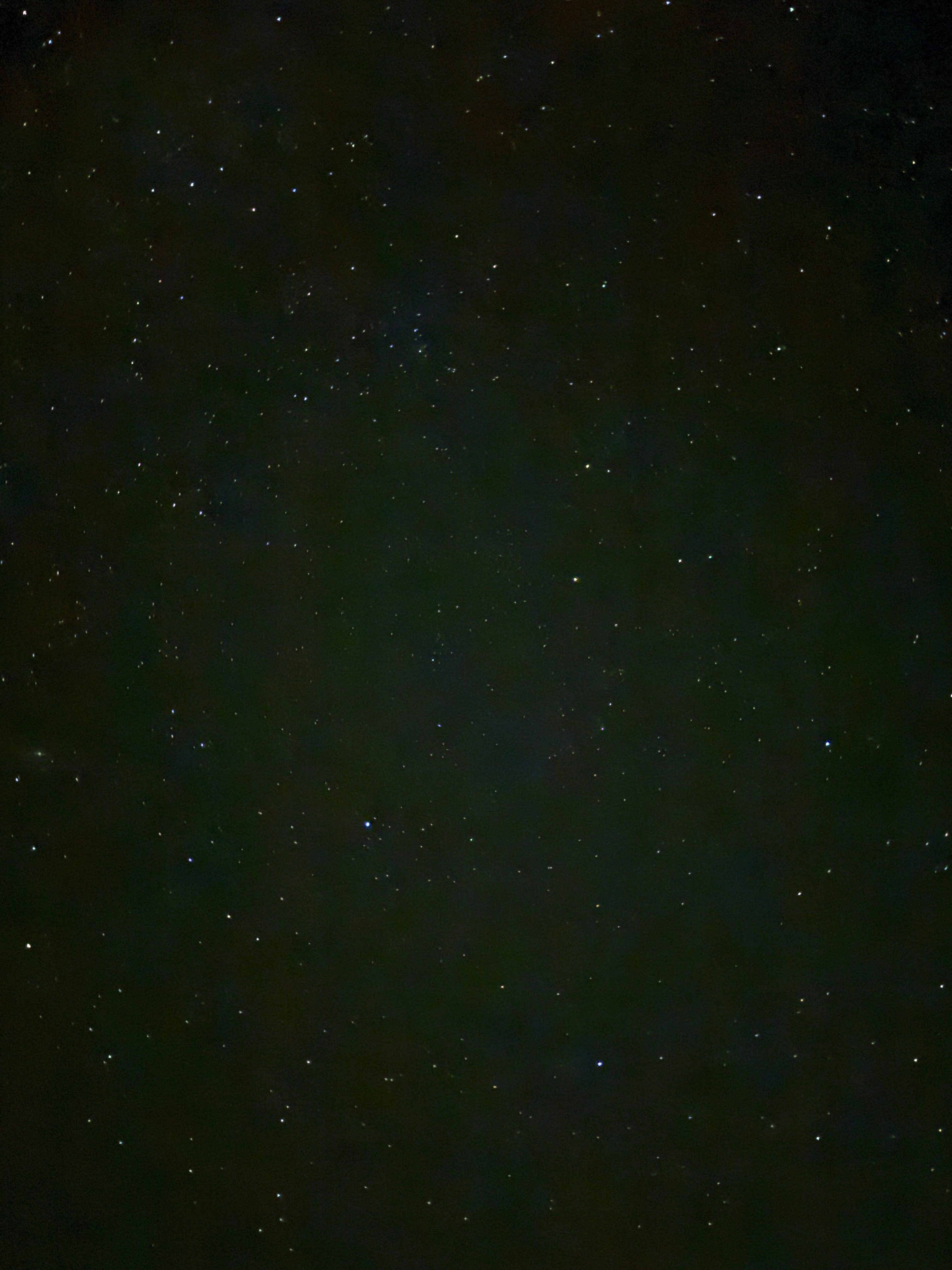 A clear night view of the stairs. 