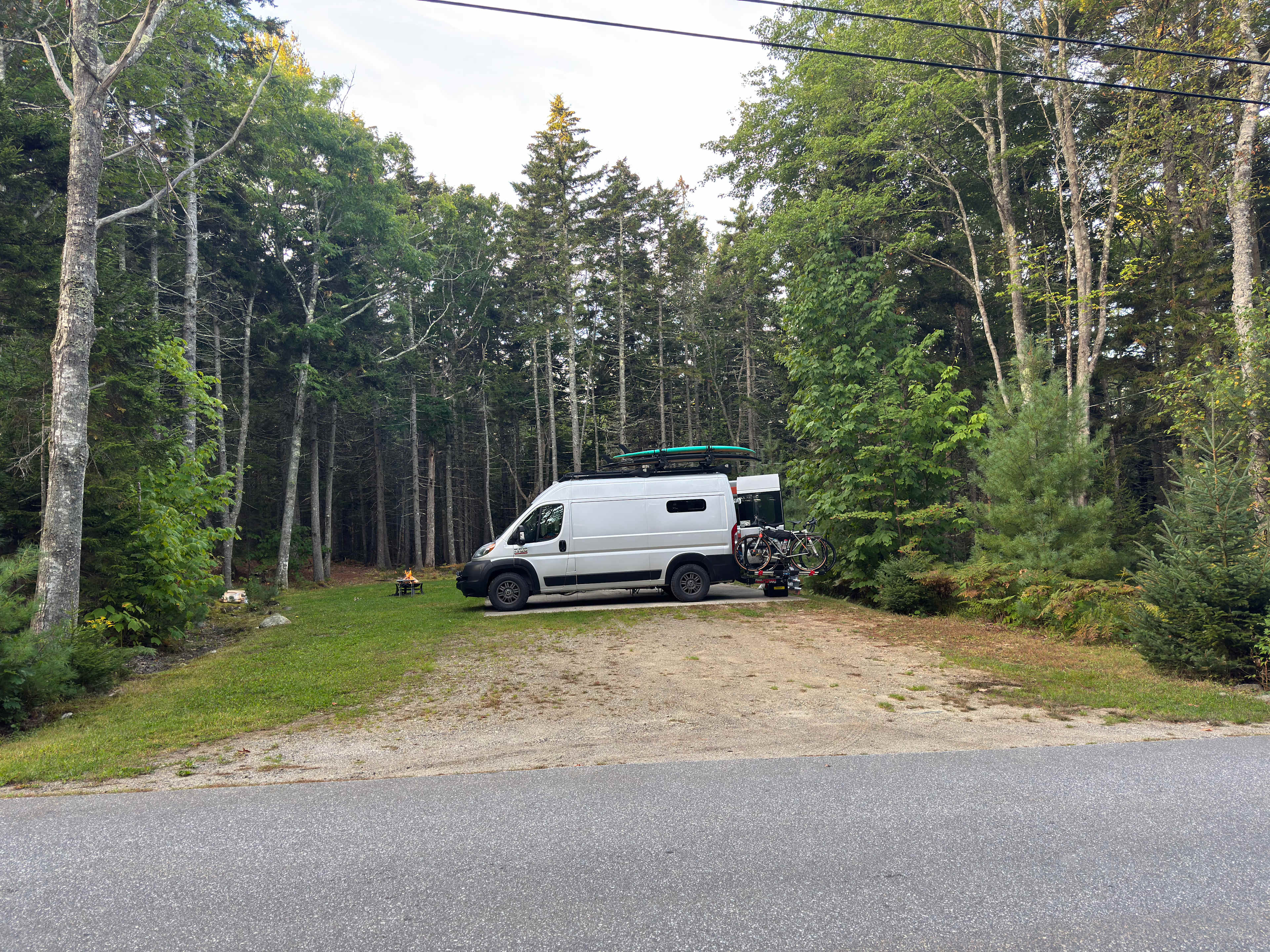 Private Lot for RV Near The Ocean