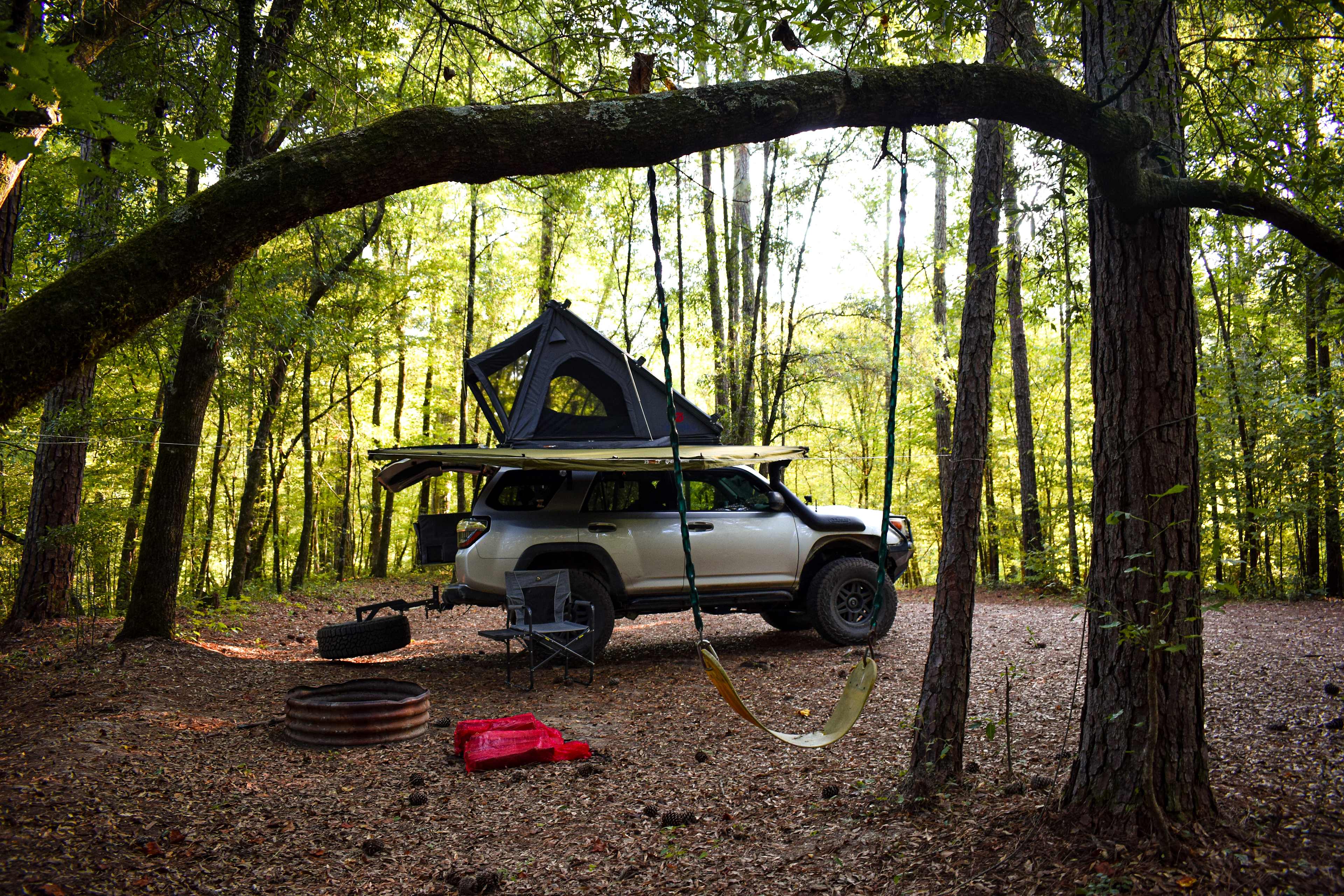 Secluded Riverbend Camp