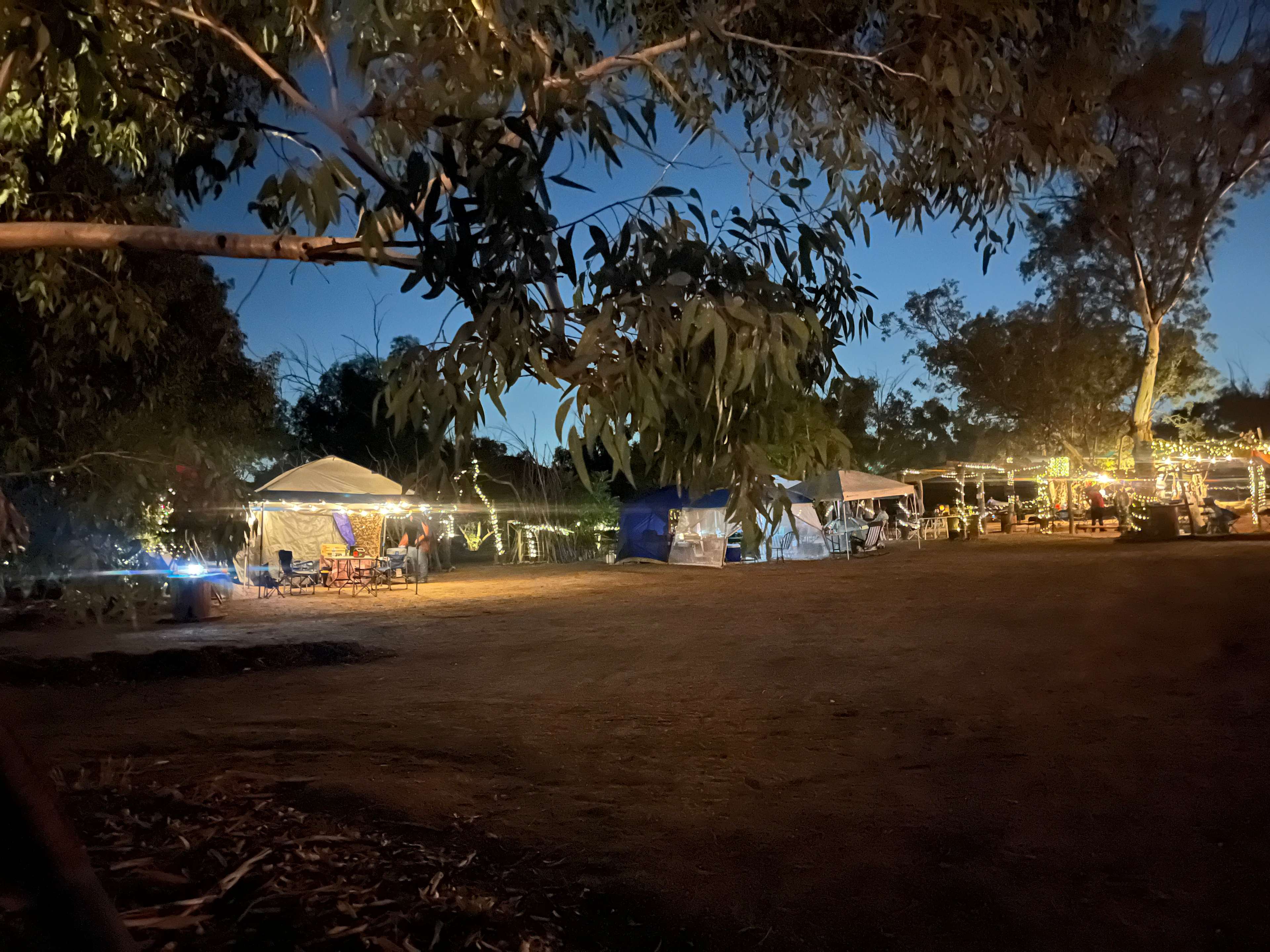 Camp at night! 