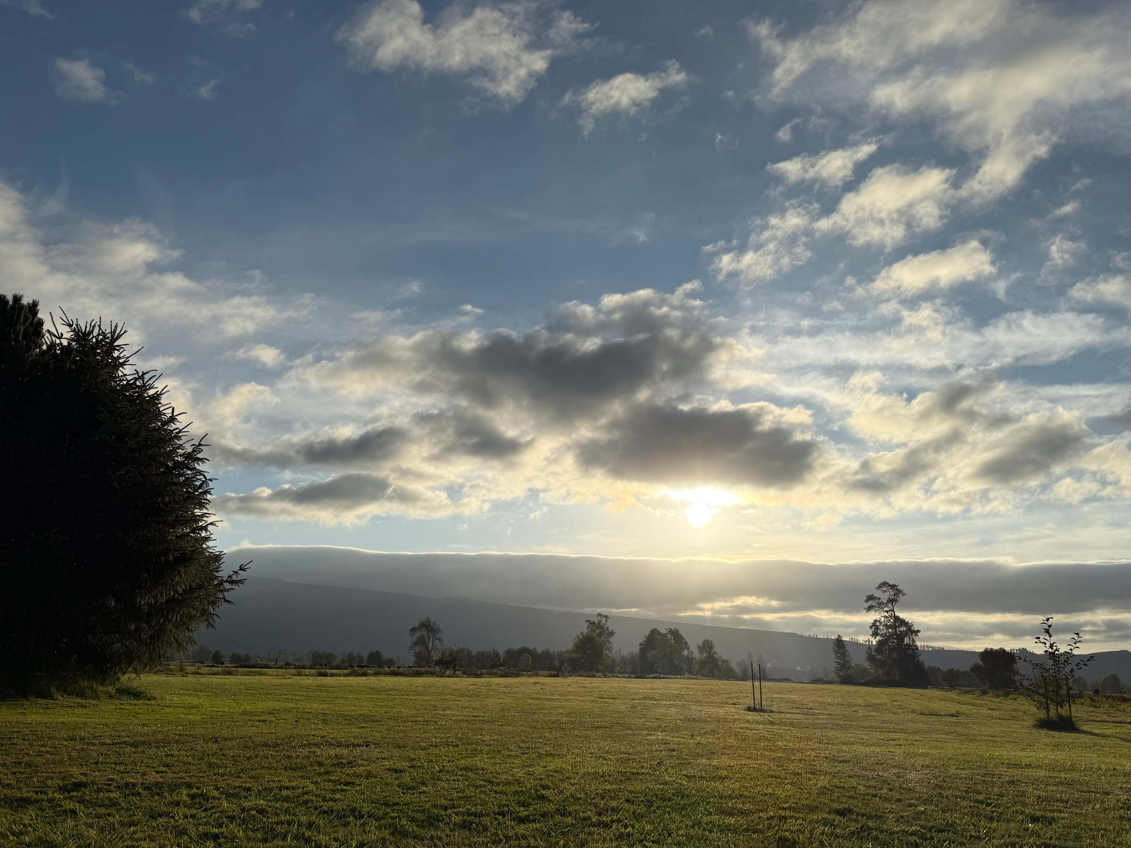 Amazing view from the picnic table