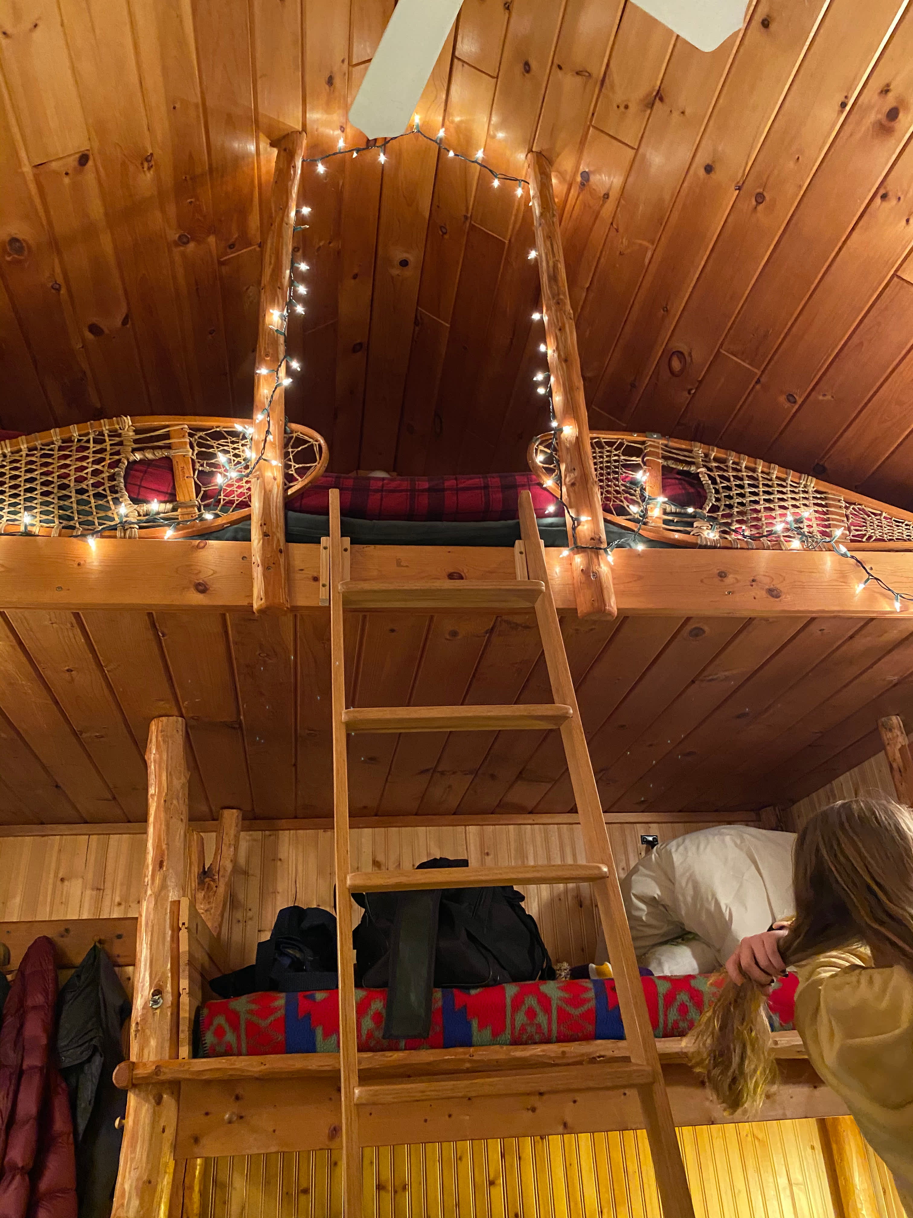 Sleep at the very top of the Stuga