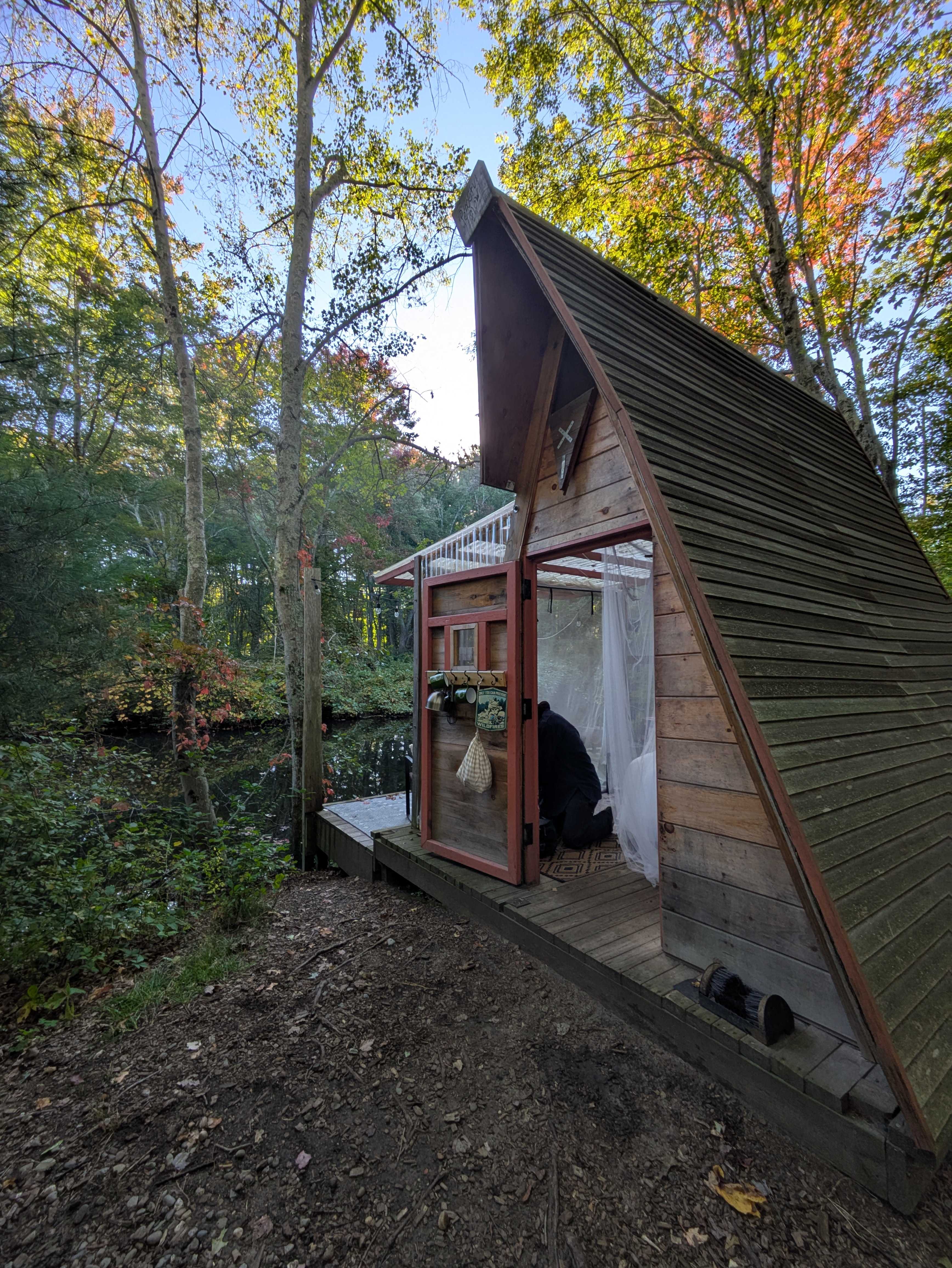 Magpie and Jaebird's Little A-frame