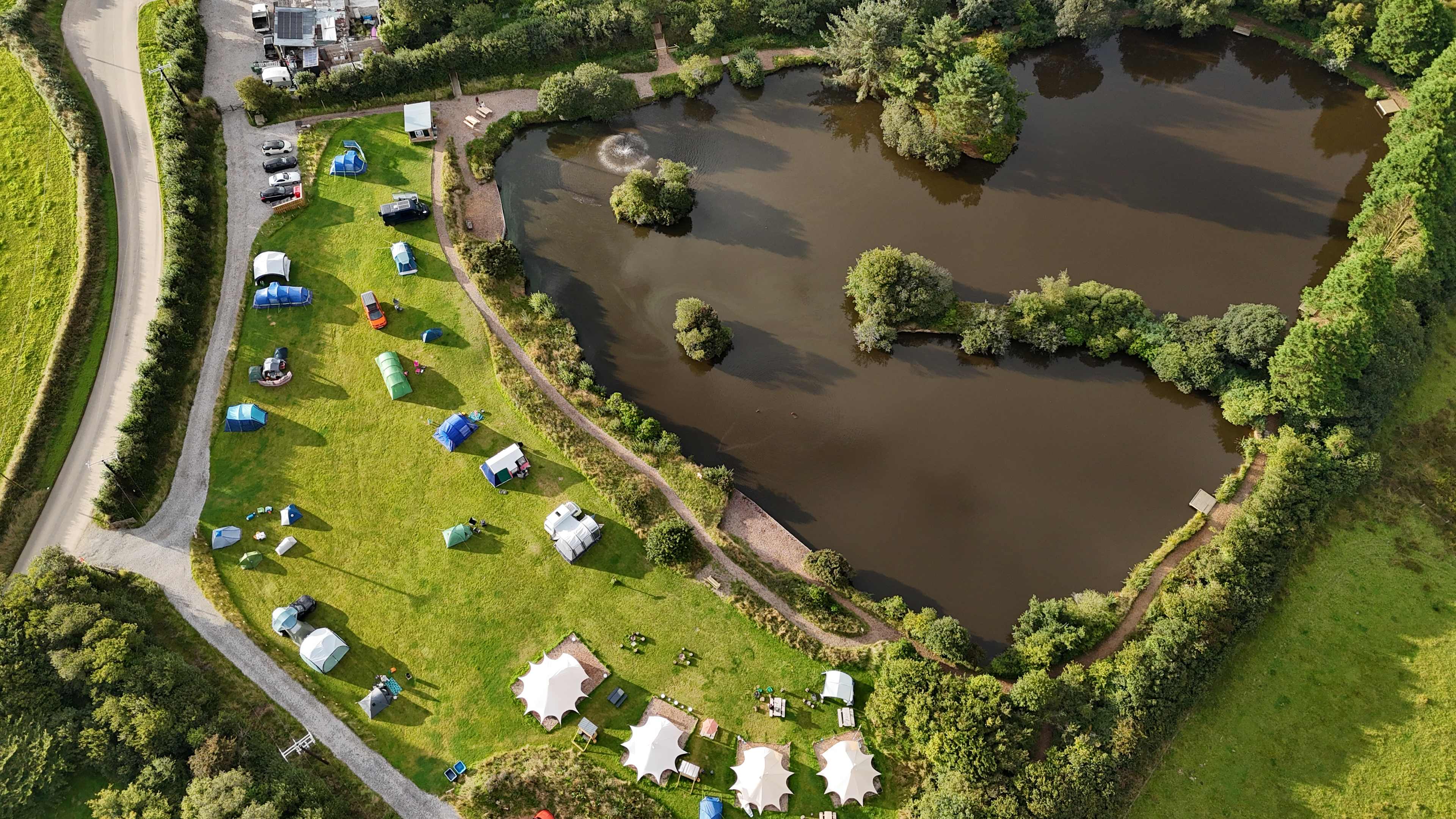 Tregonetha Lake Camping & Glamping