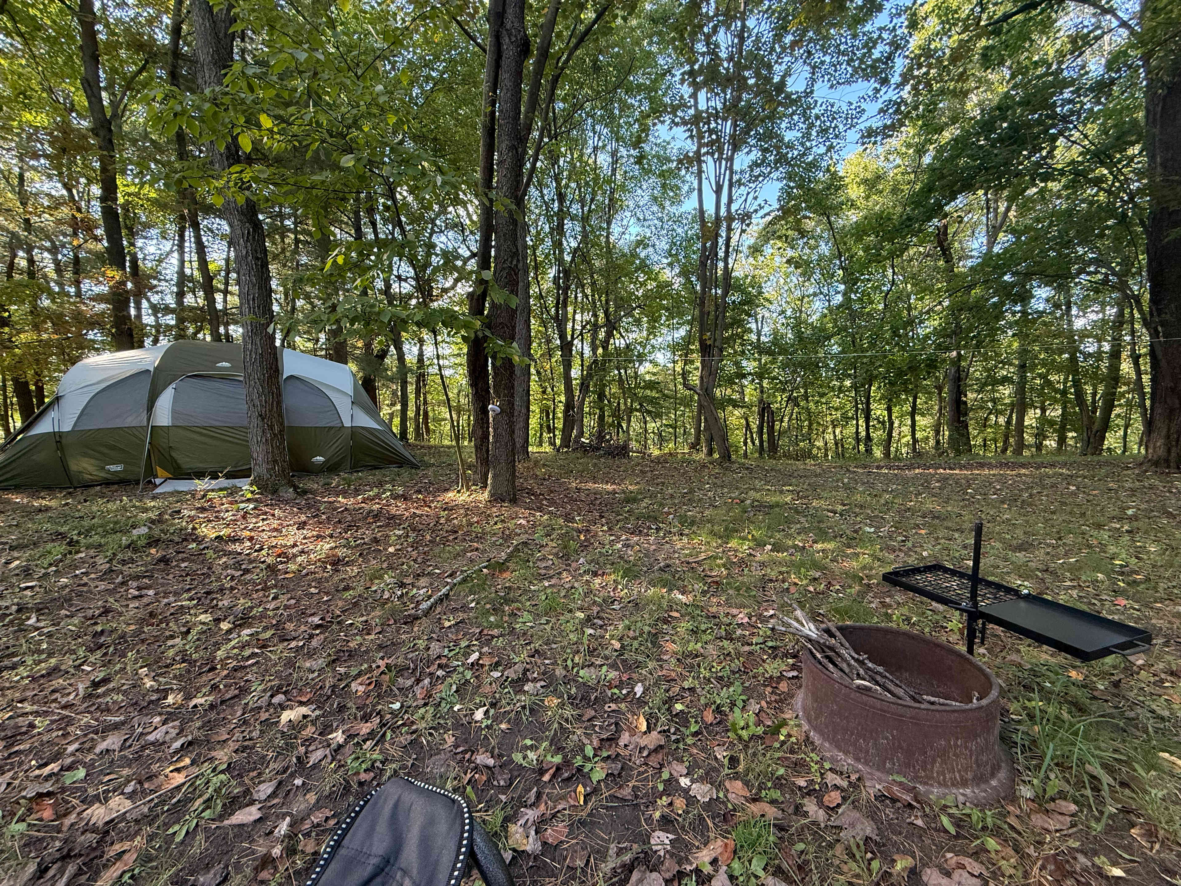 The Hill Family Camping