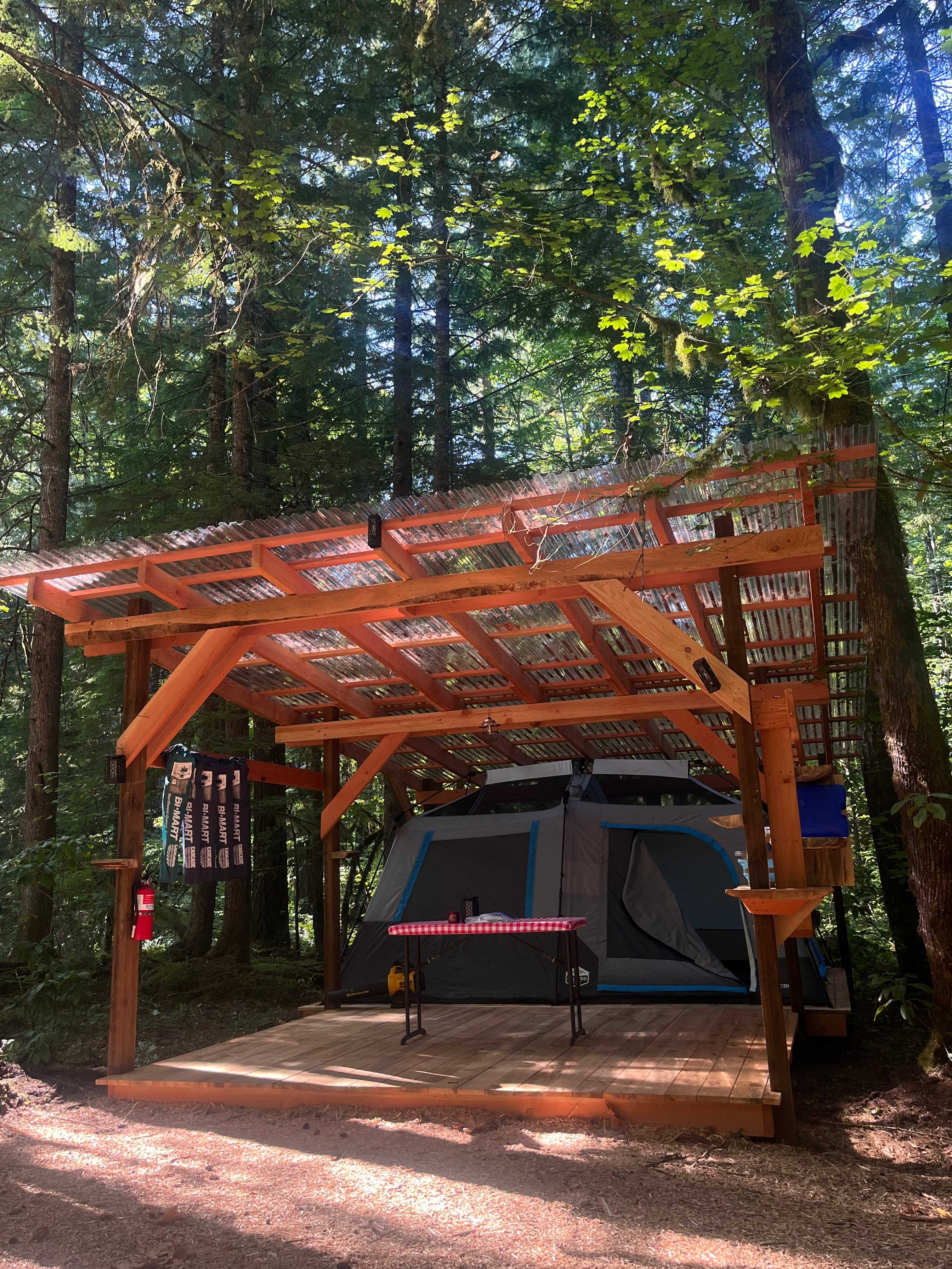 Shelter at Castle Rock Farm