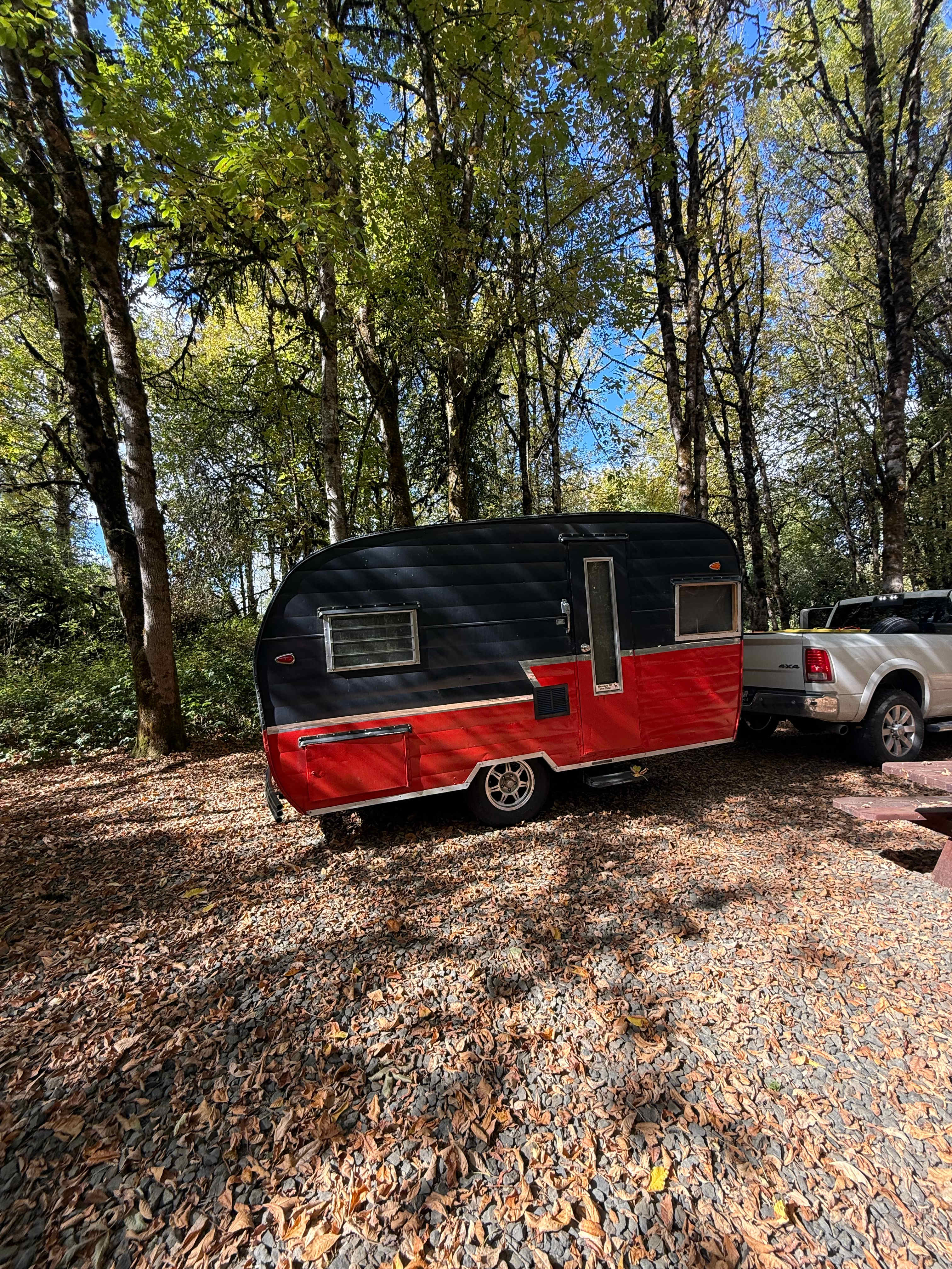 Great spot that fit our camper 