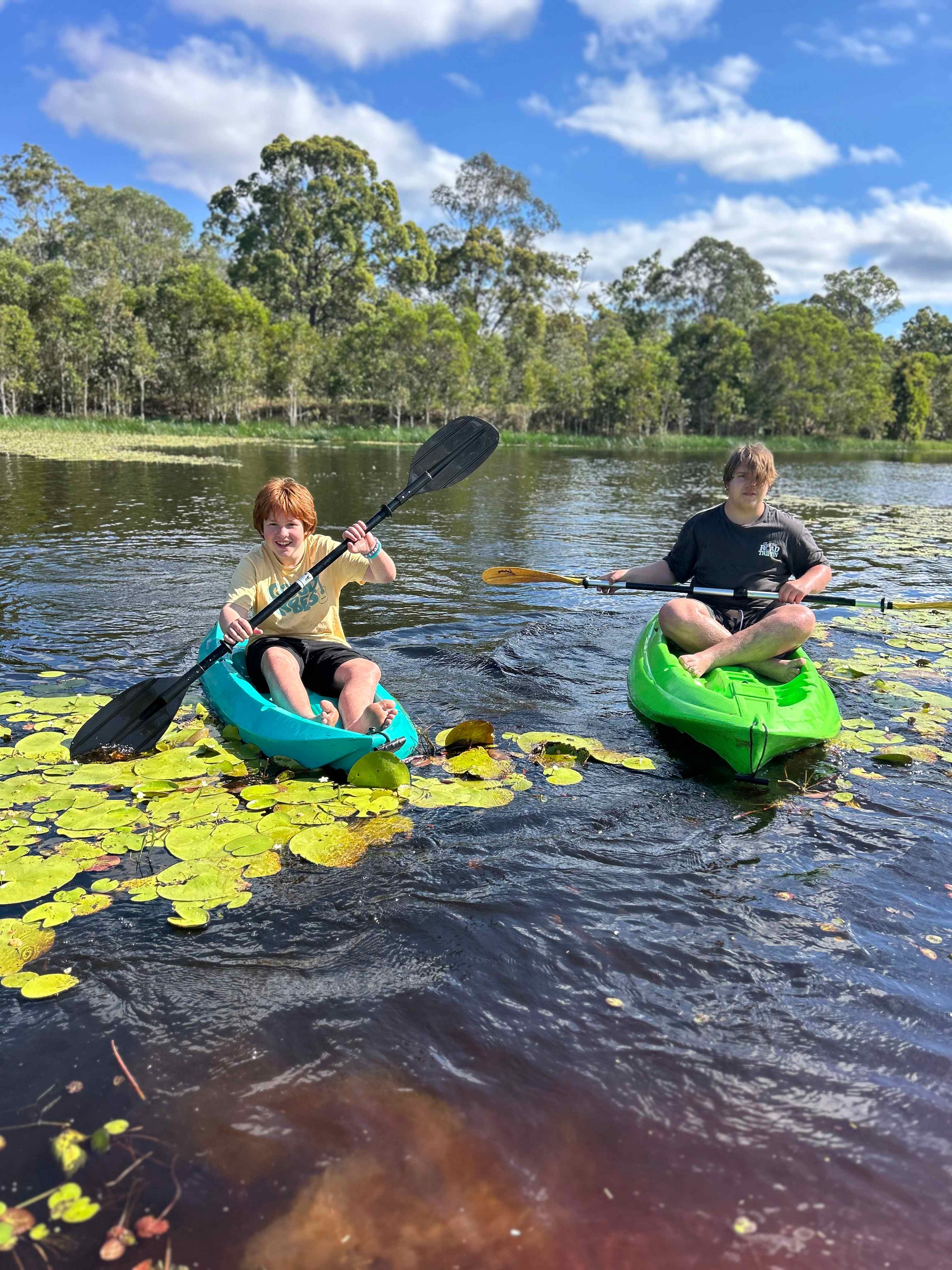 Boys had the best time 