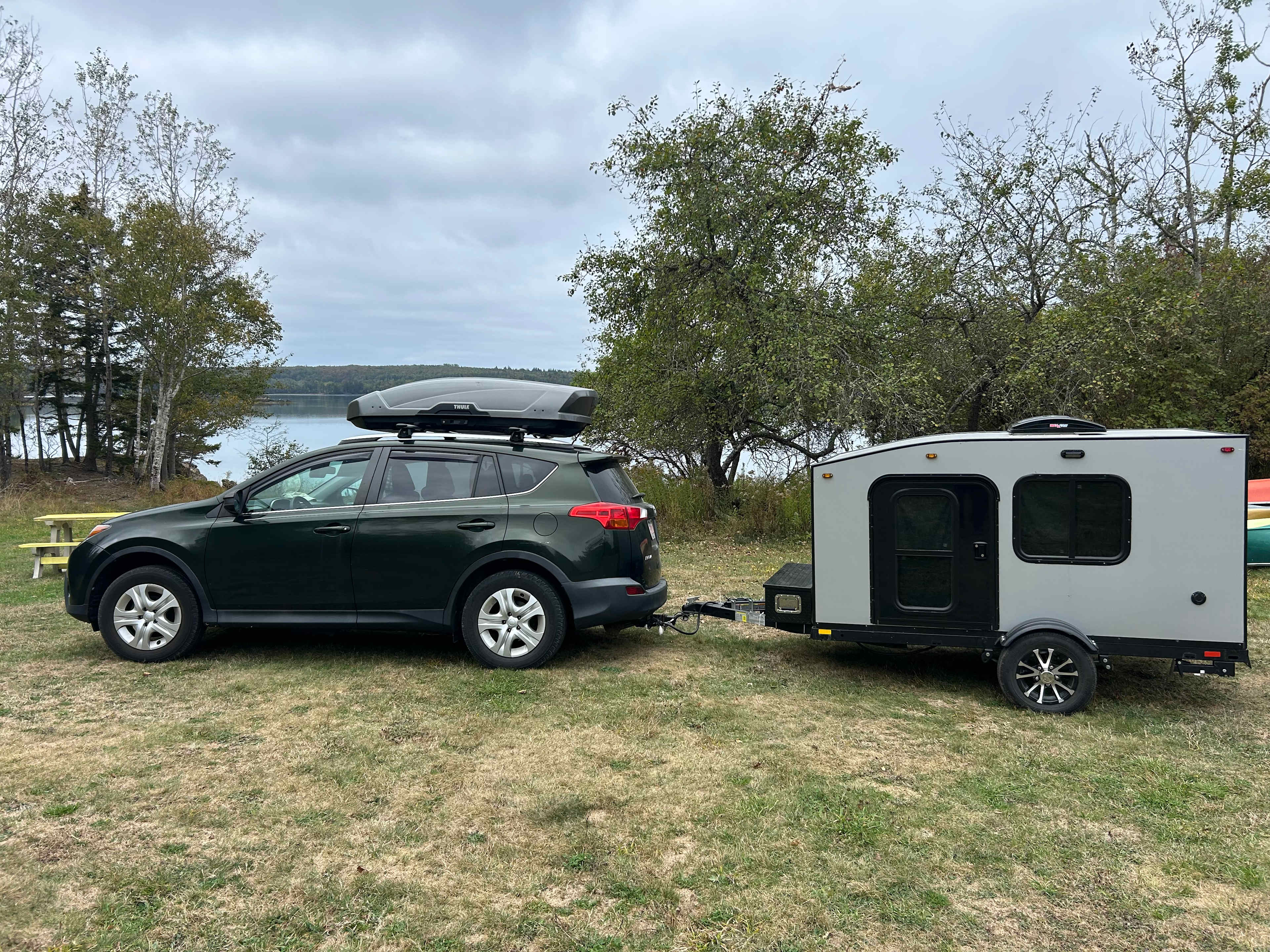 Mouth of the Magaguadavic Camping