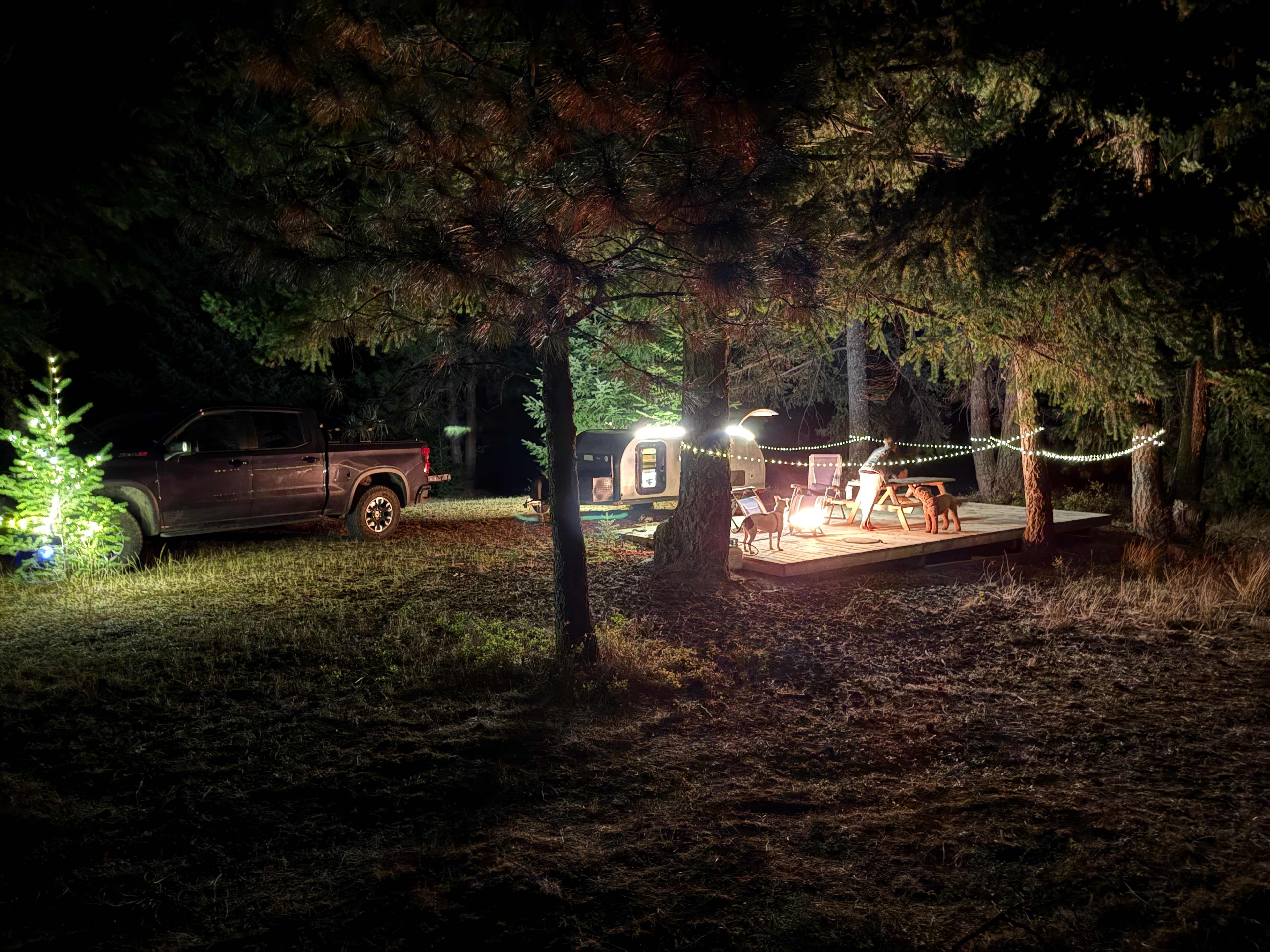 Prefect spot to hang our little lights!   