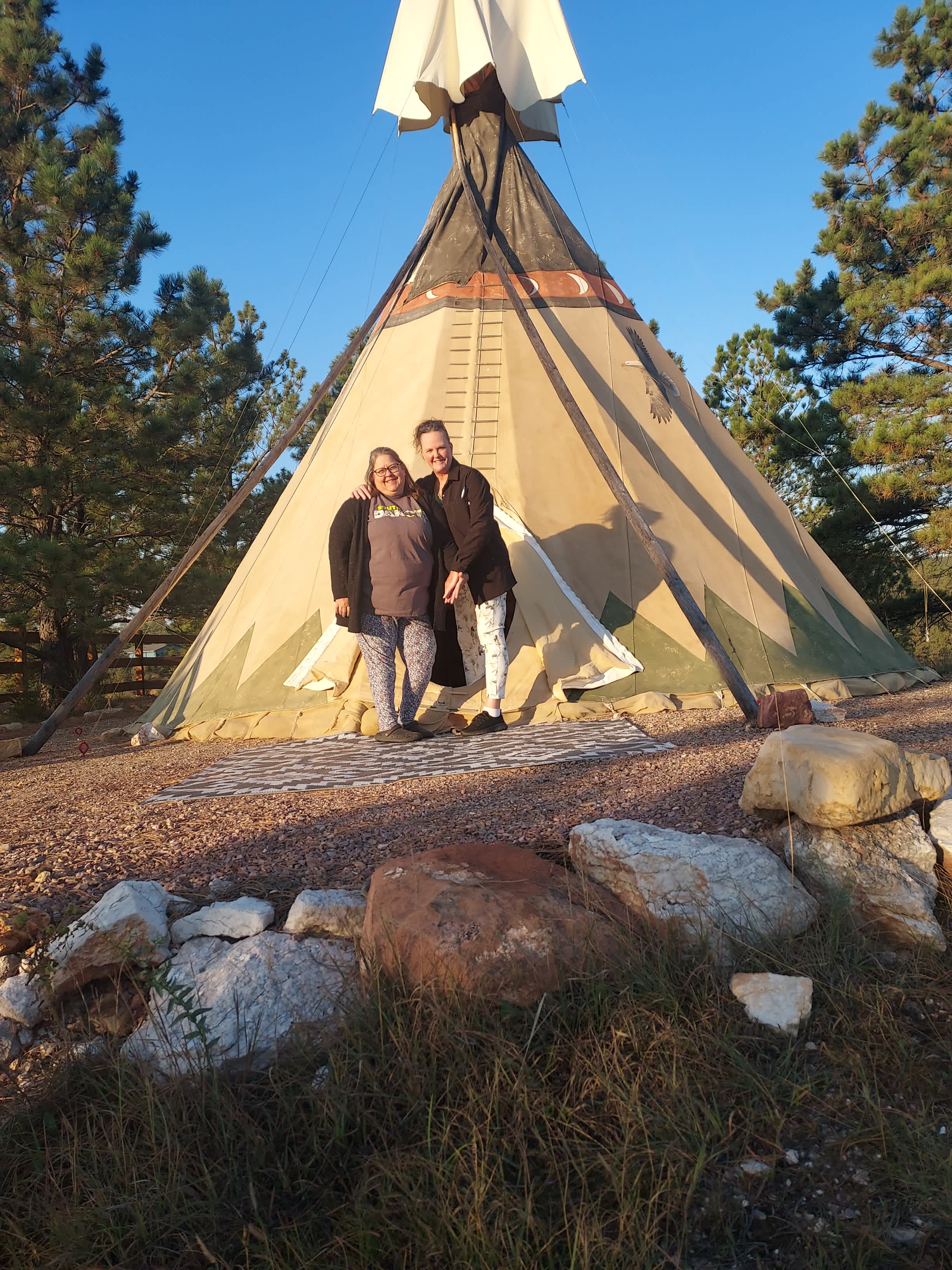 Refreshed after a good night's sleep!!