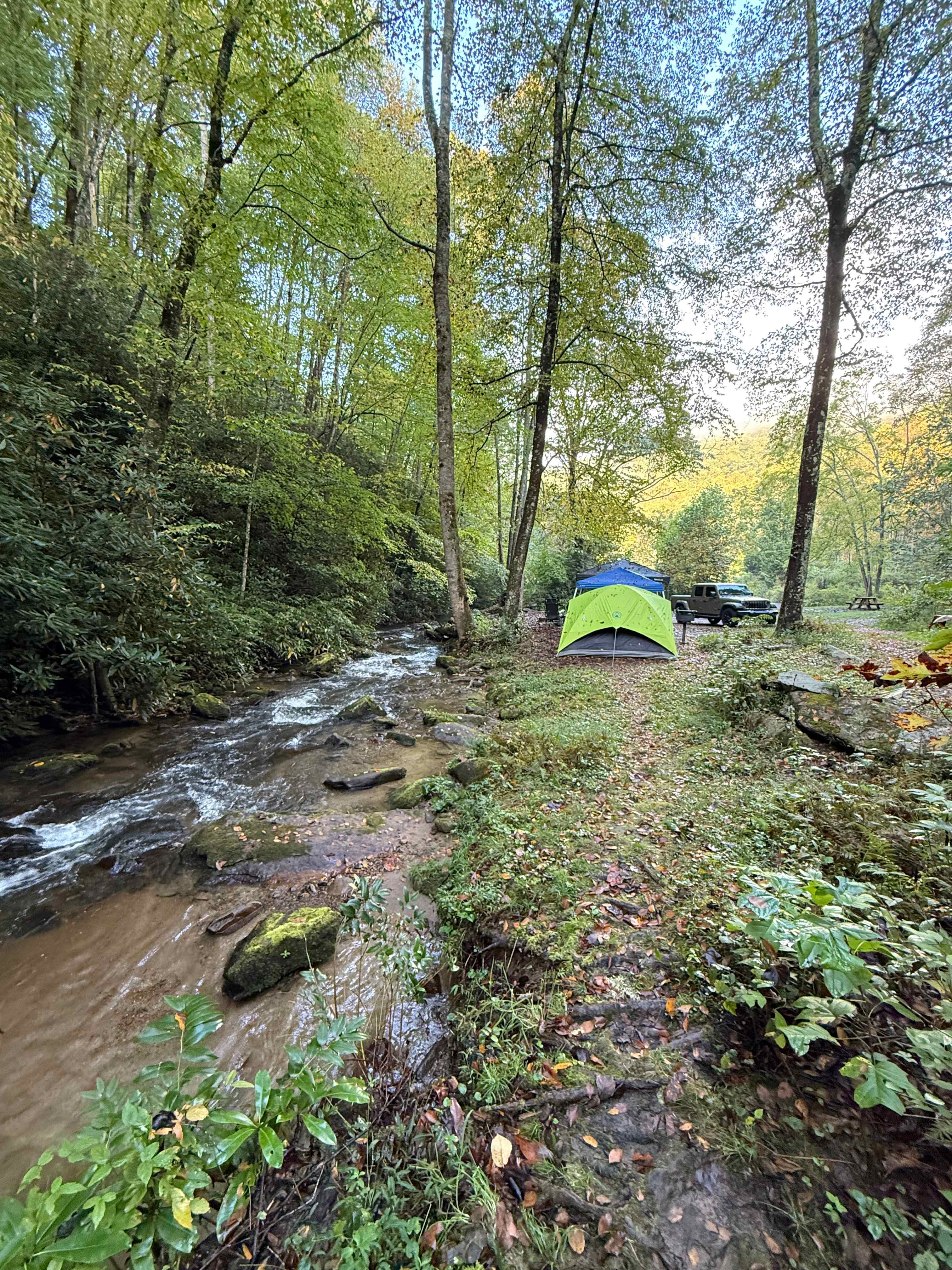 Cherokee Waterfall Campground