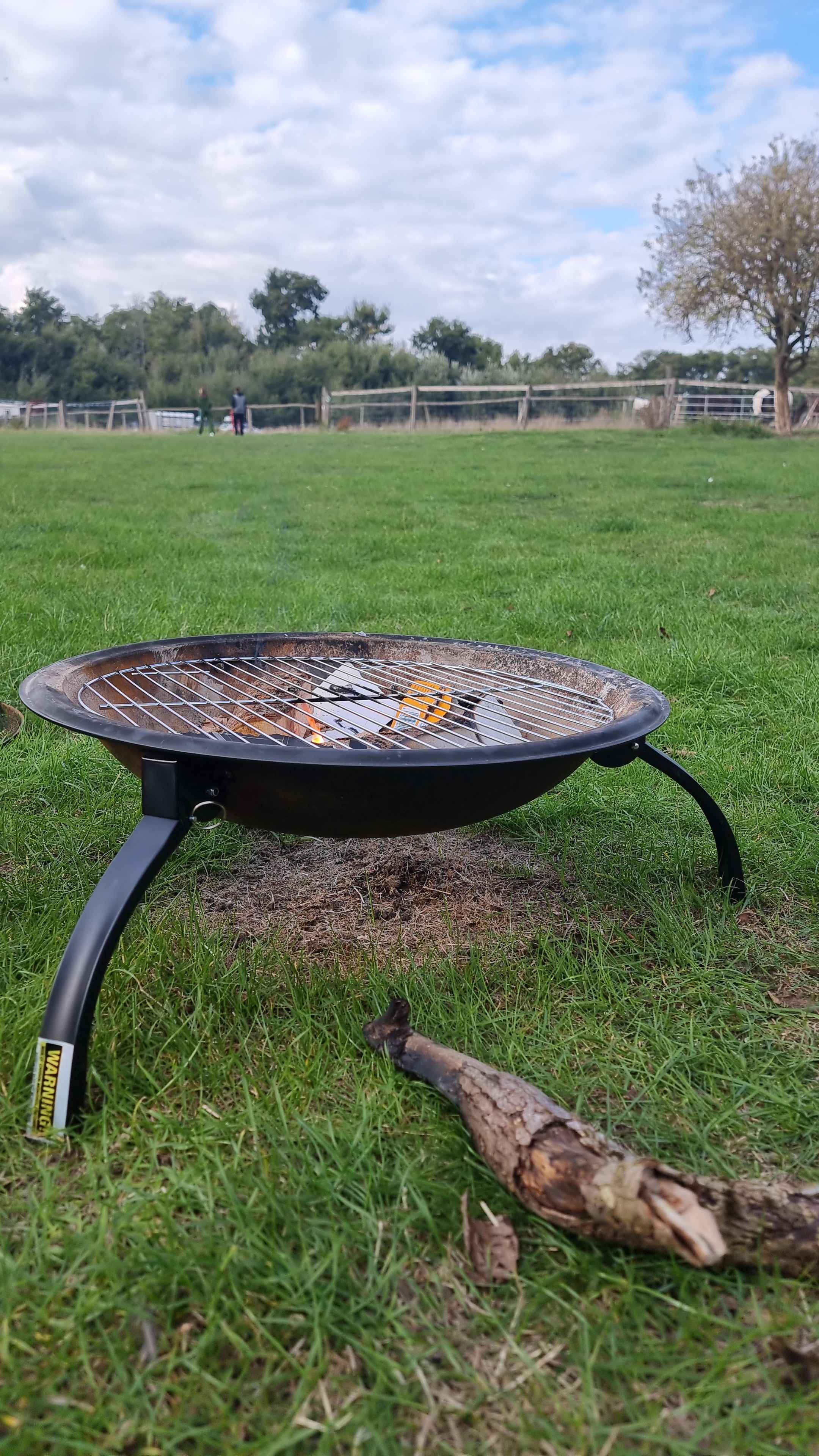 Bought our own fire pit with us