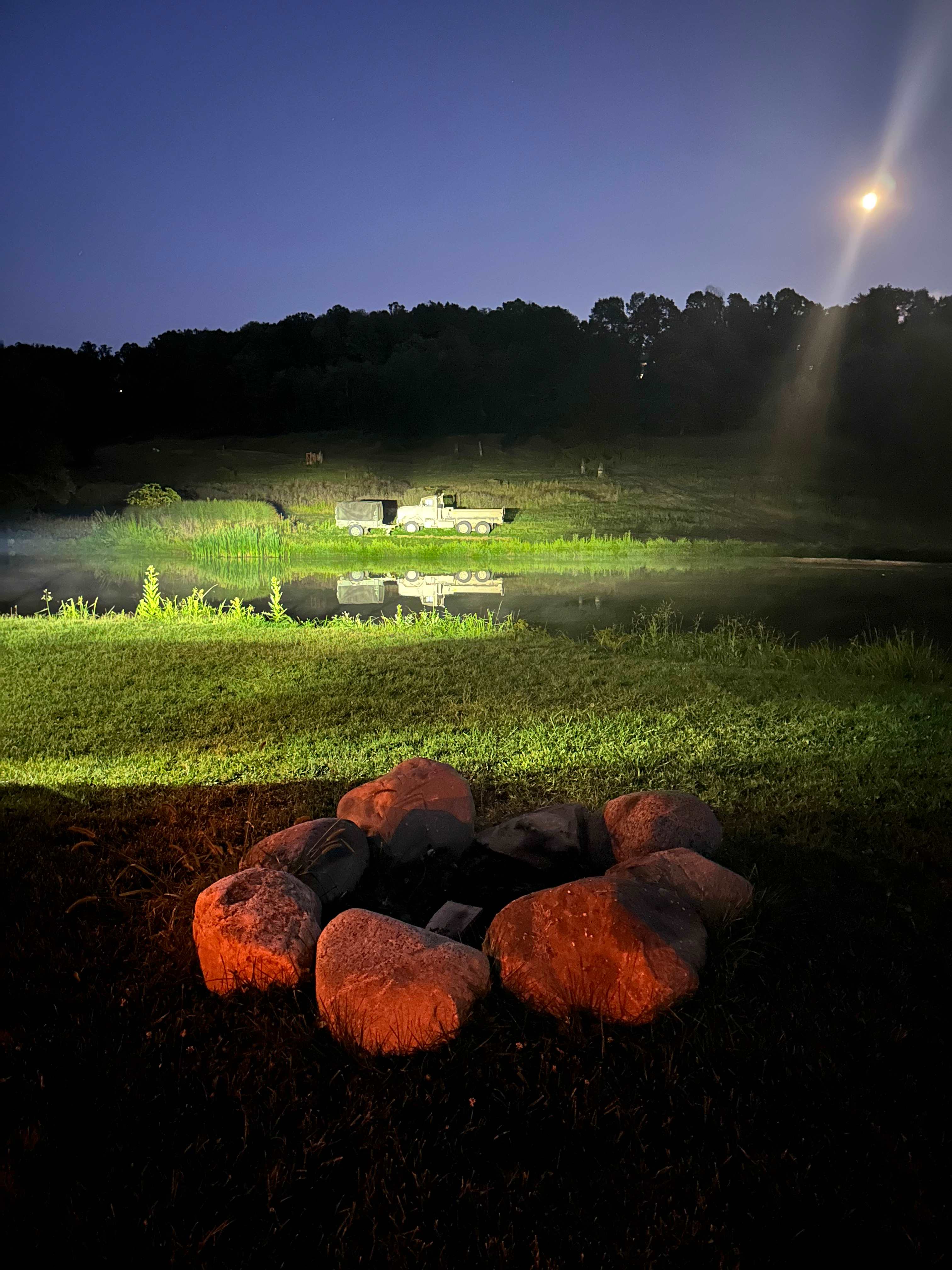 Private Pond Camping