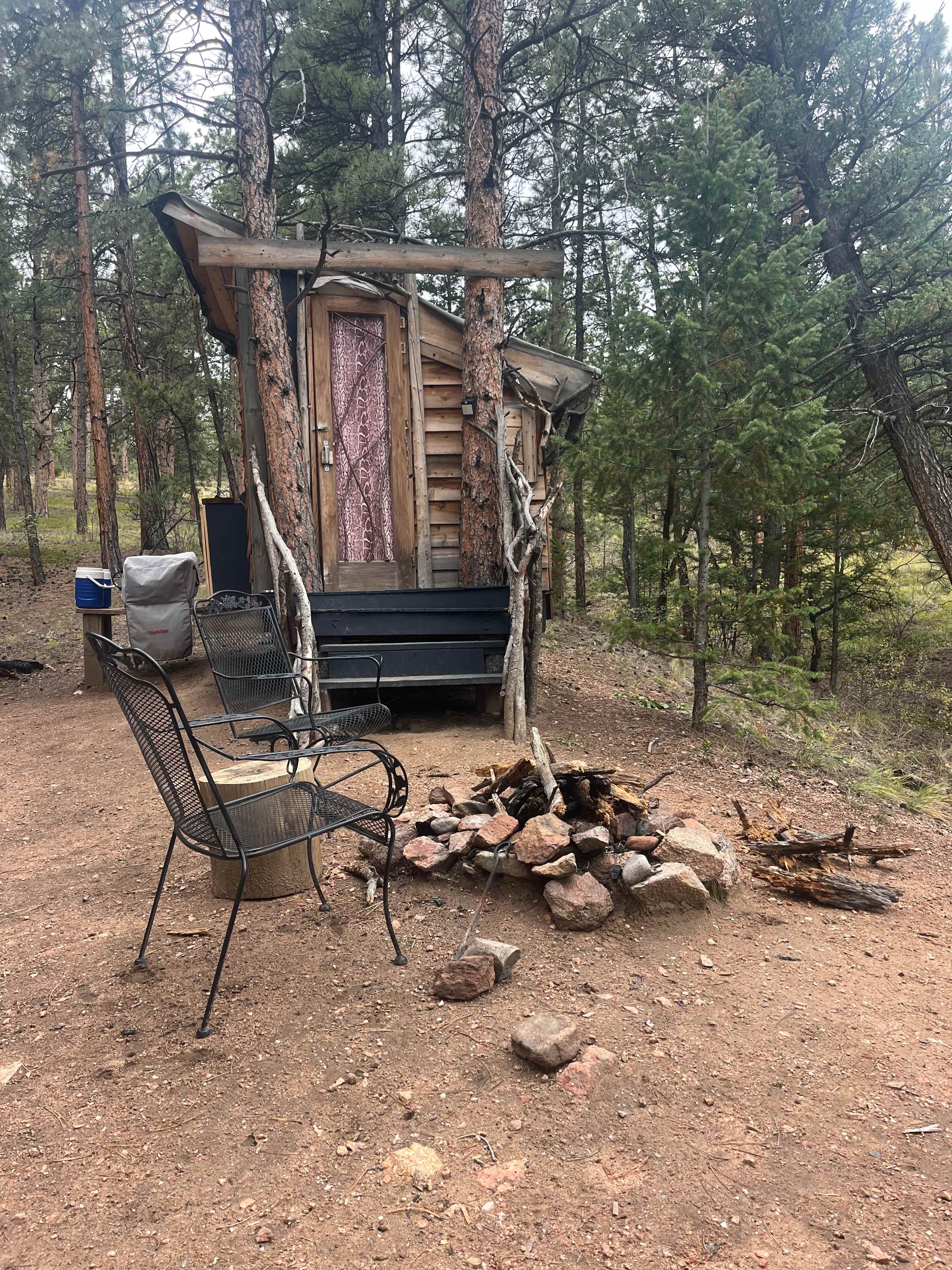 Rustic Glamorous Artist's Cabin