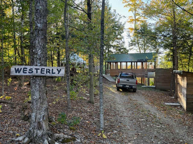 Looking through Westerly from the entrance