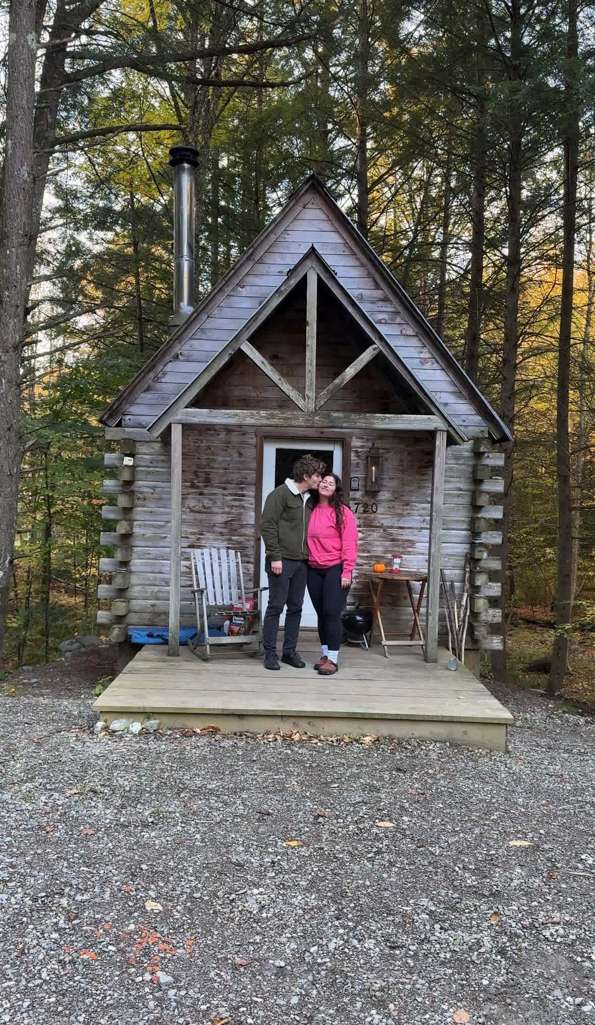 Little Log Cabin in Vermont