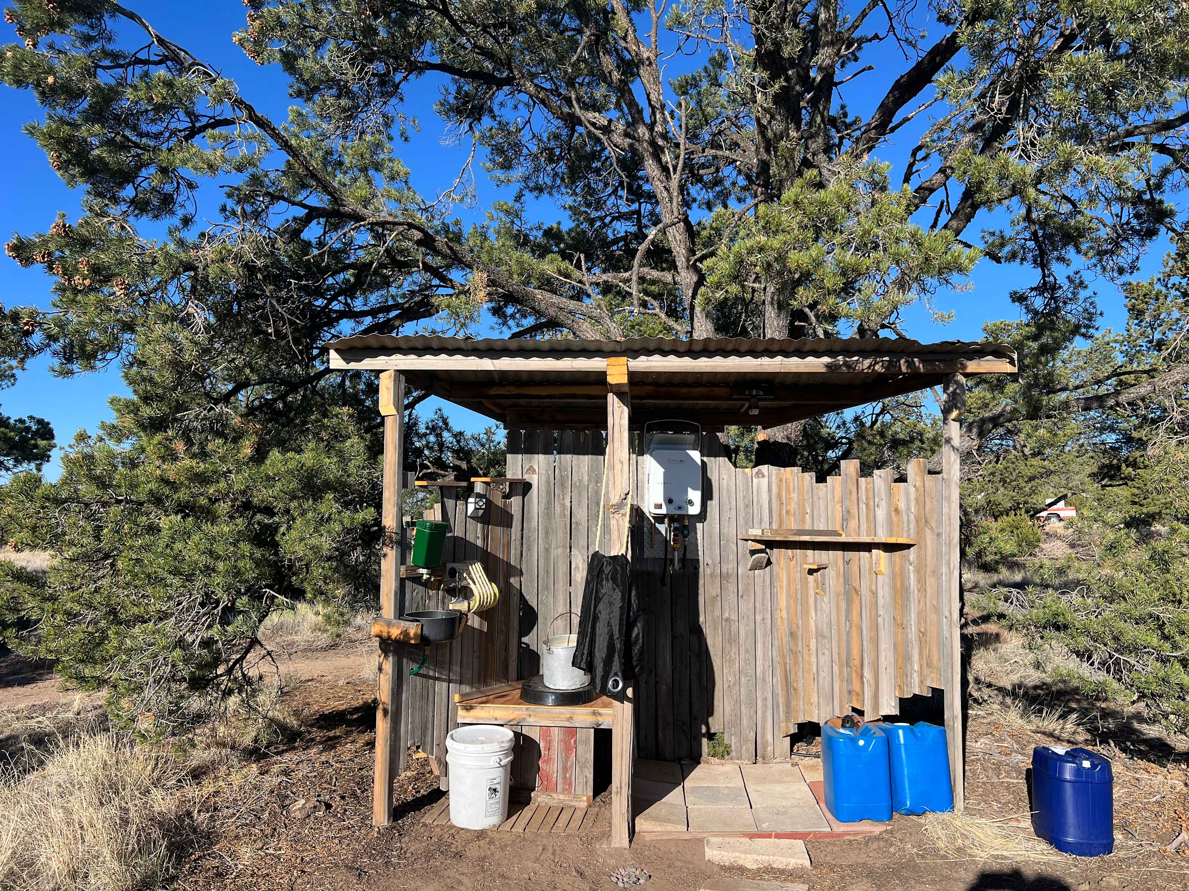 Outhouse with the best view