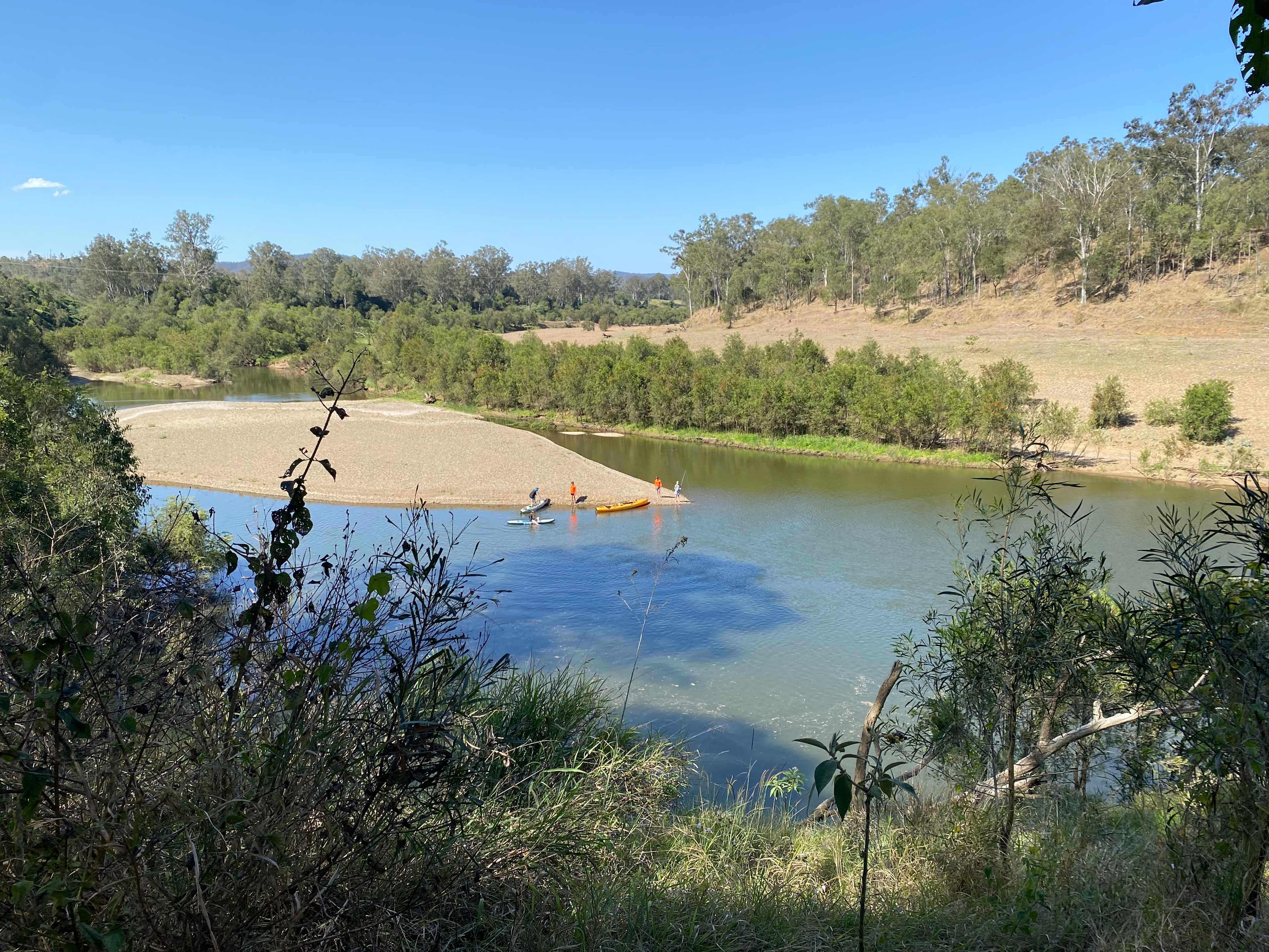 Weefarm Brisbane River Camping