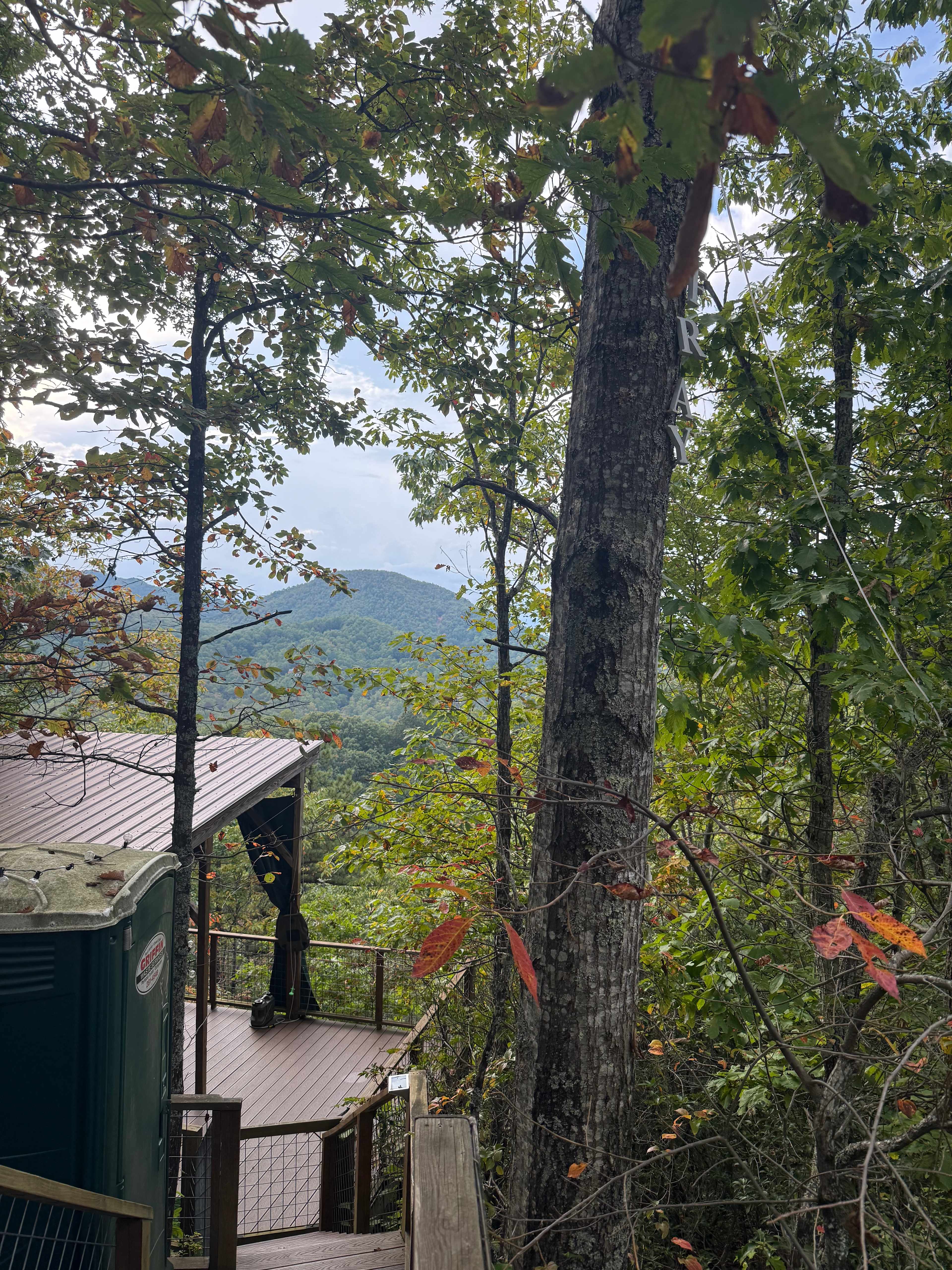 Above the Fray Glamping, Black Mtn.