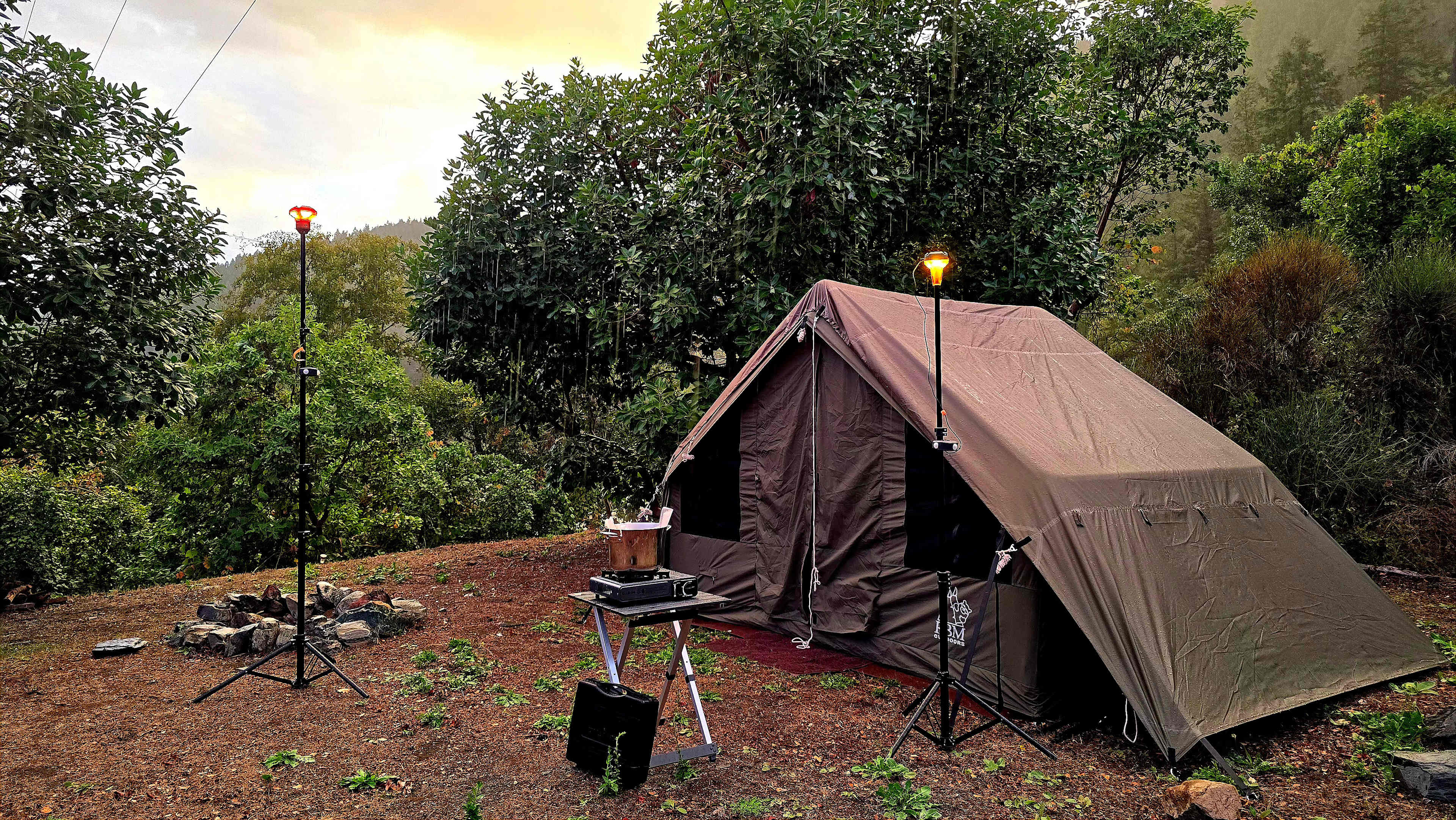 Raining and wonderful