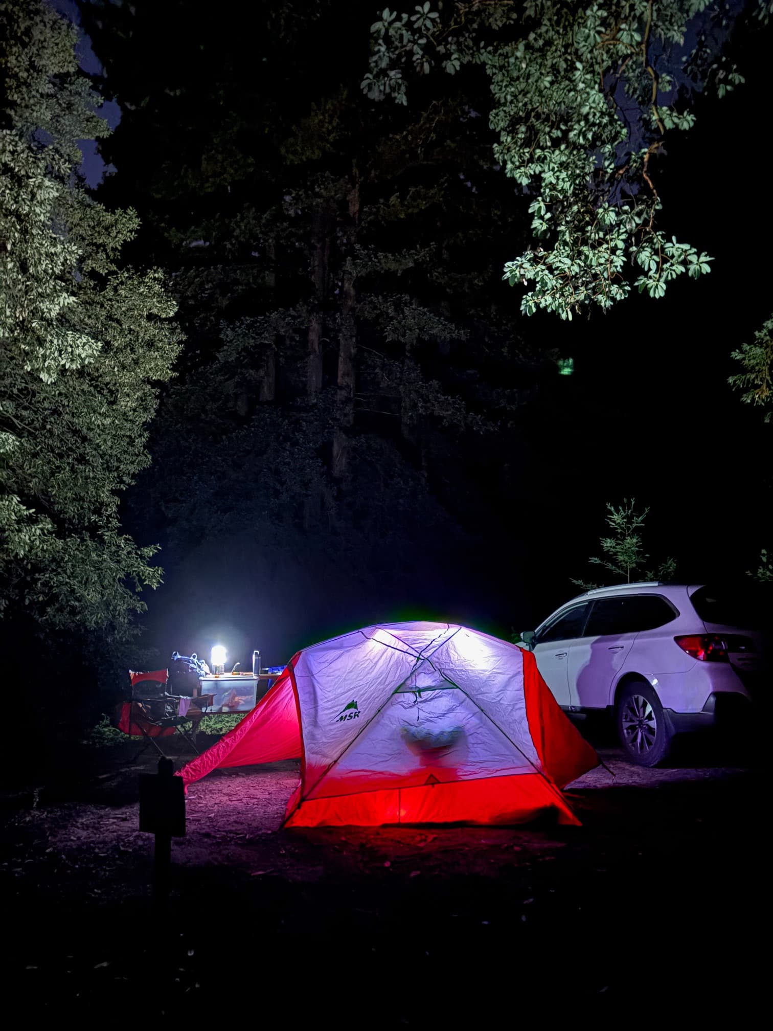 Peaceful and private campground