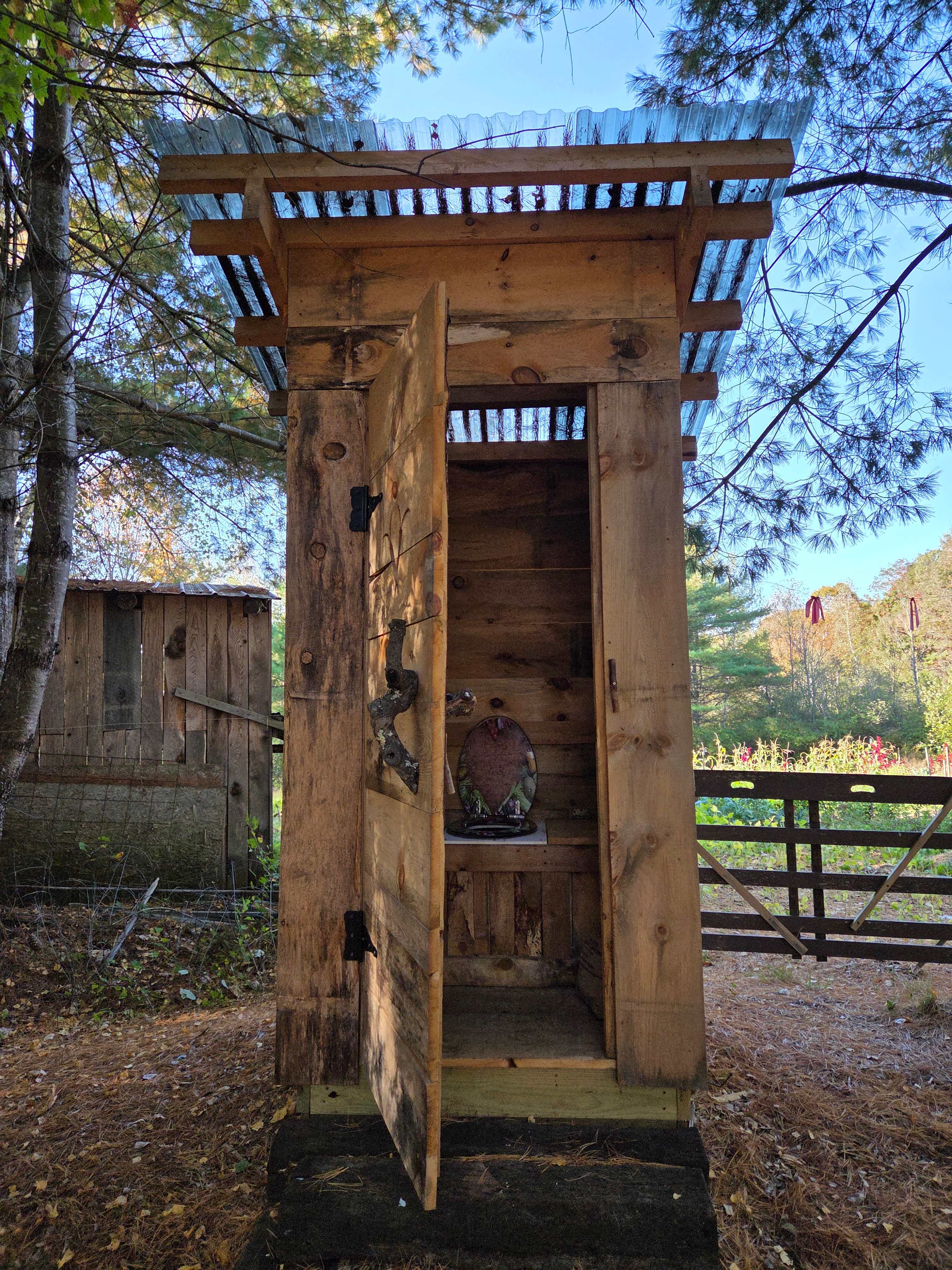 Fabulous outhouse