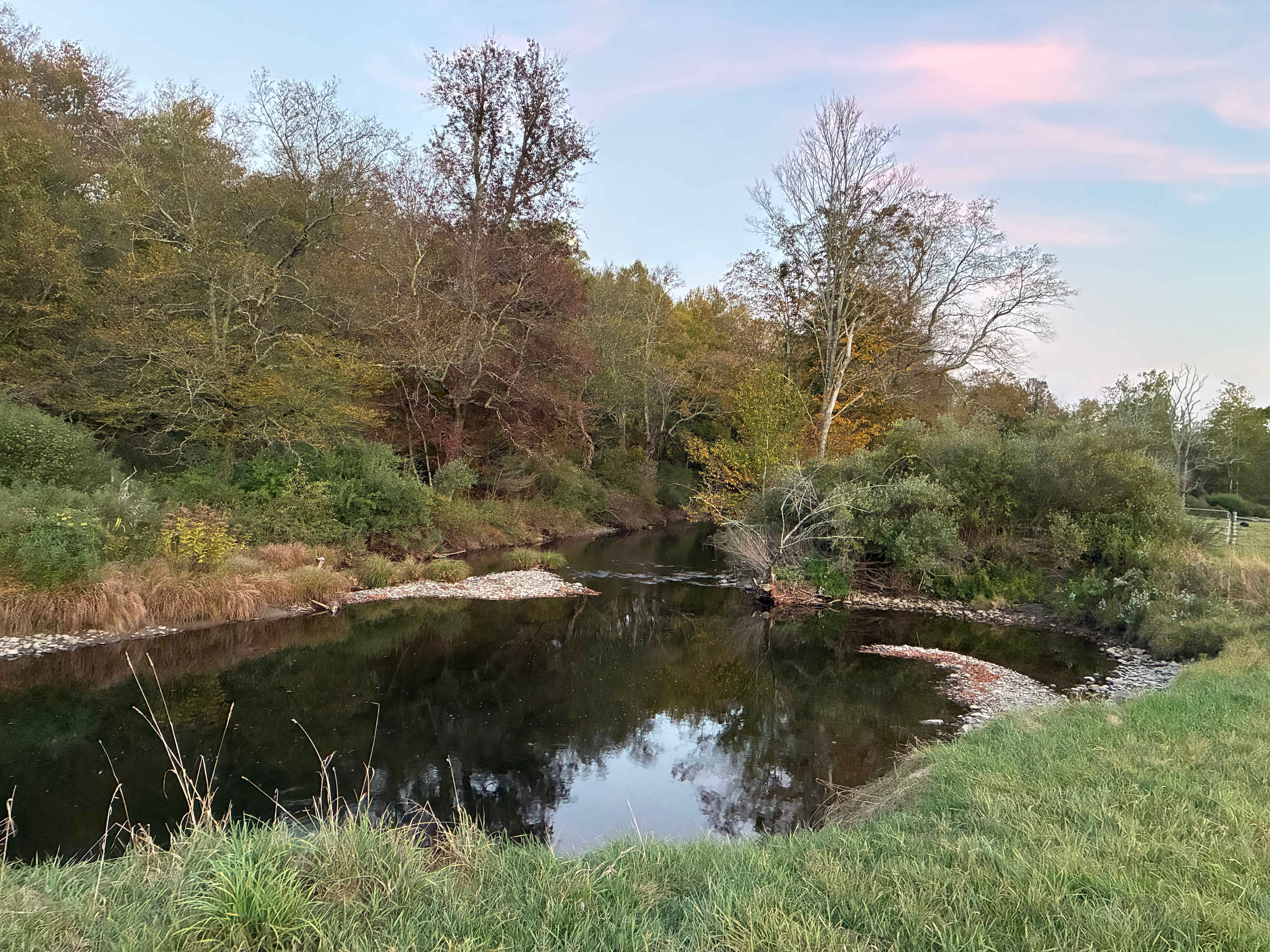 Camping along the Dyberry Creek