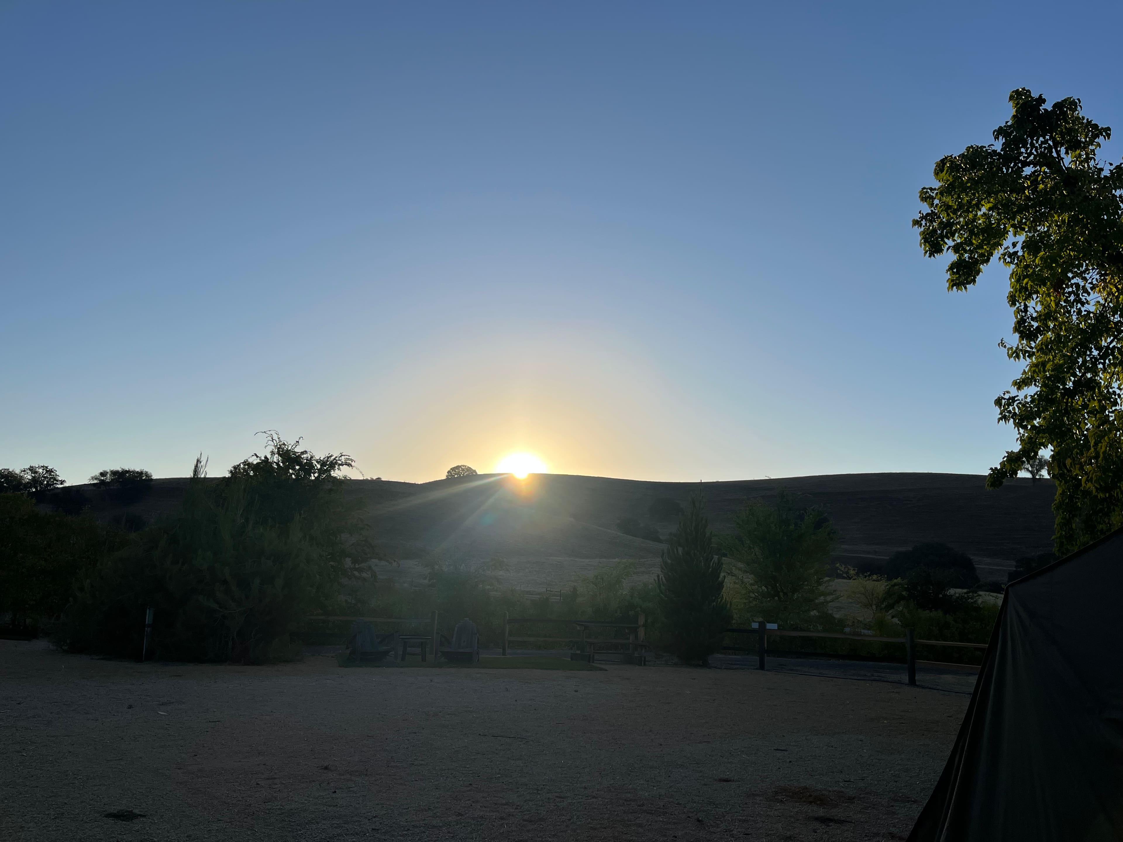 Private Campground in Wine Country