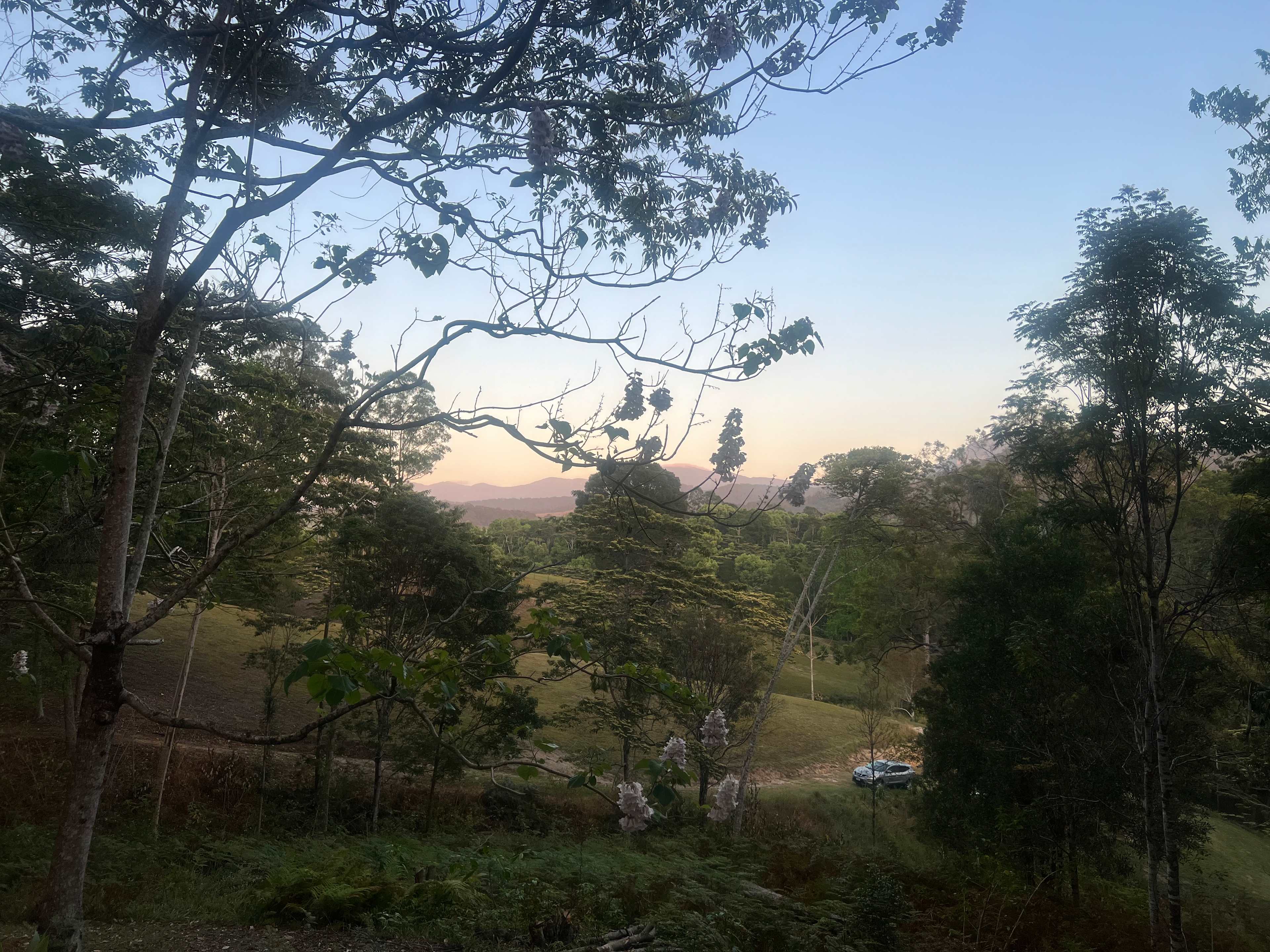 View from the camp site 