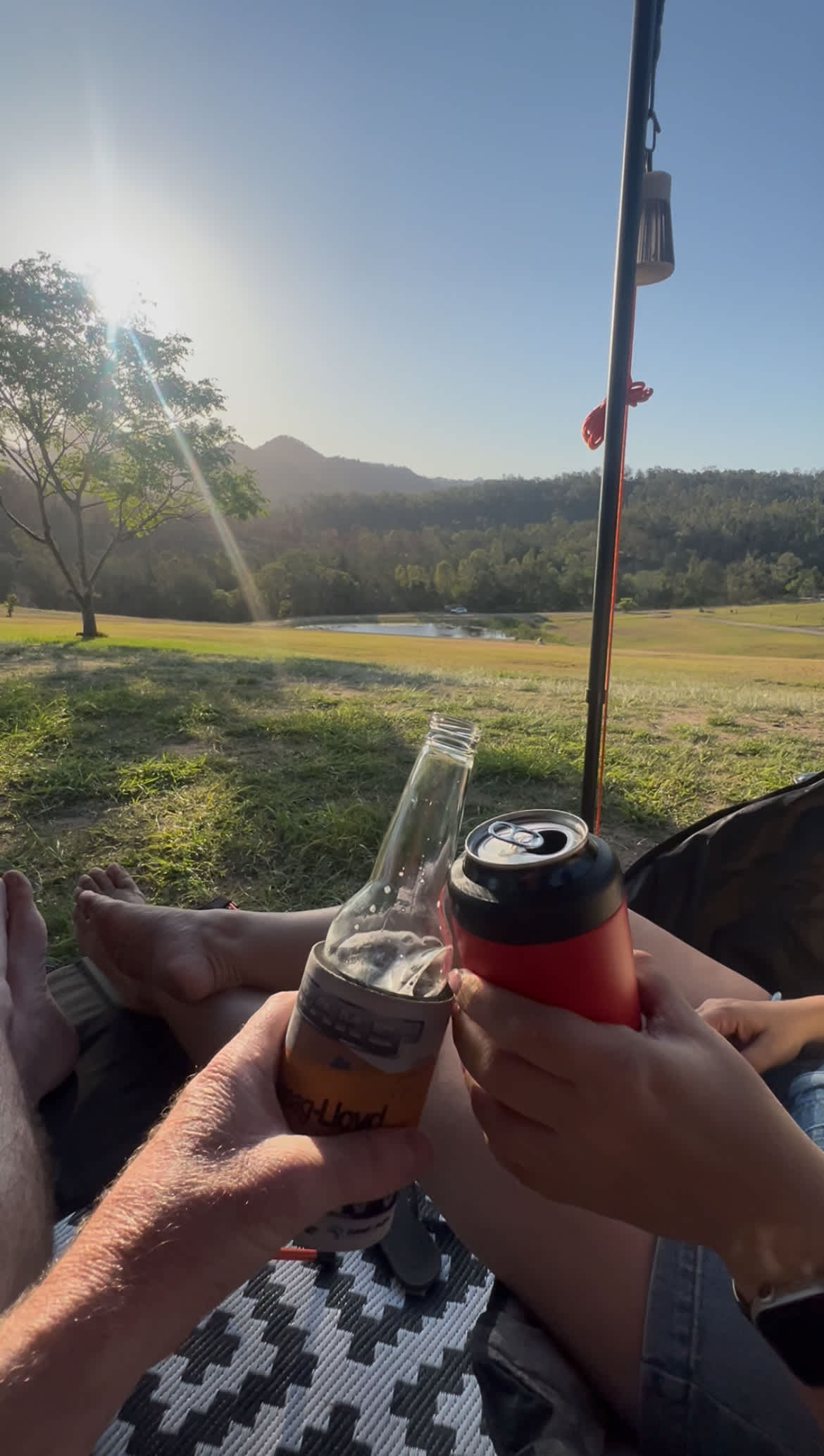 Beautiful views from camp