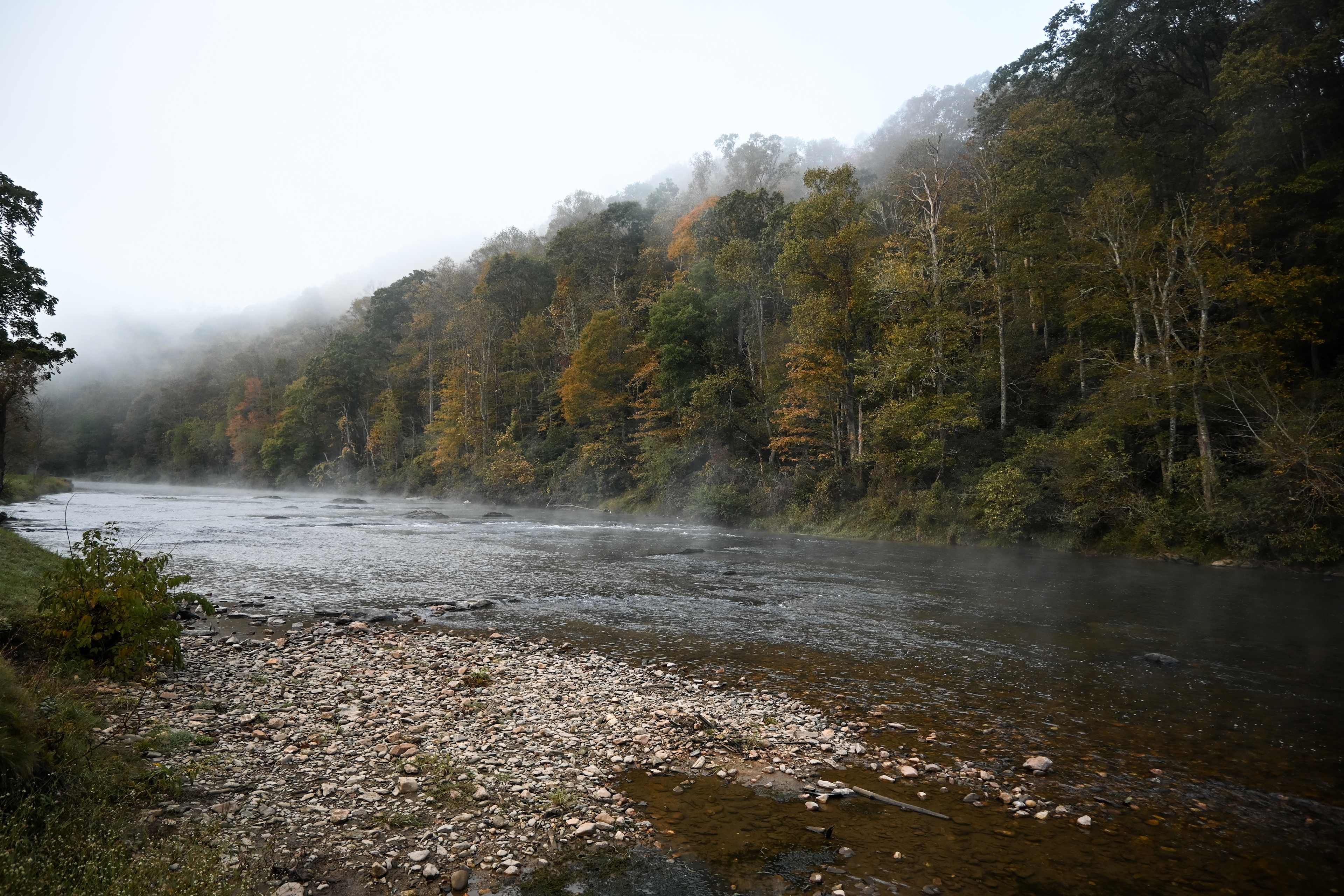 View from the campsite