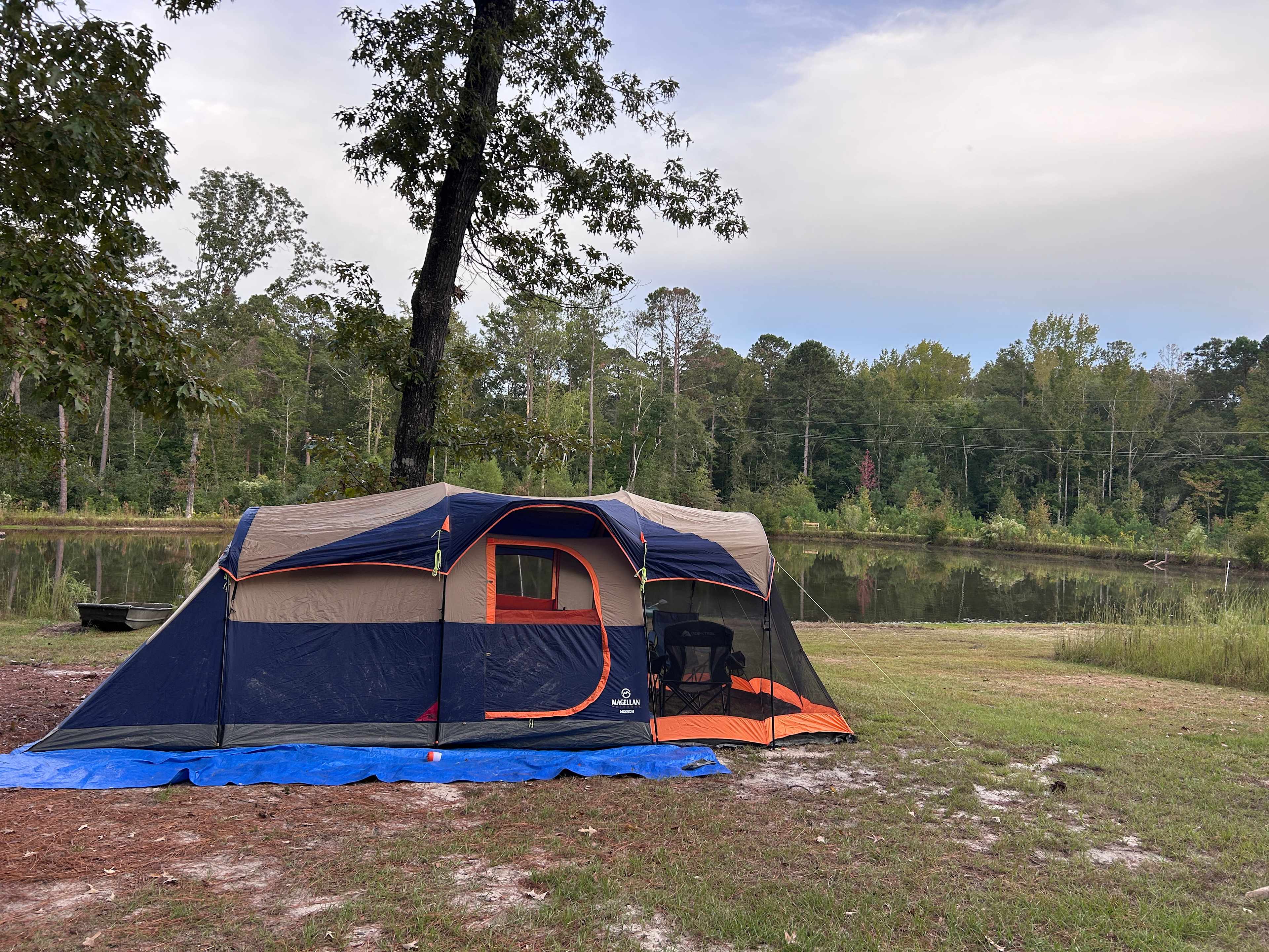 Camping on Pipers Pond