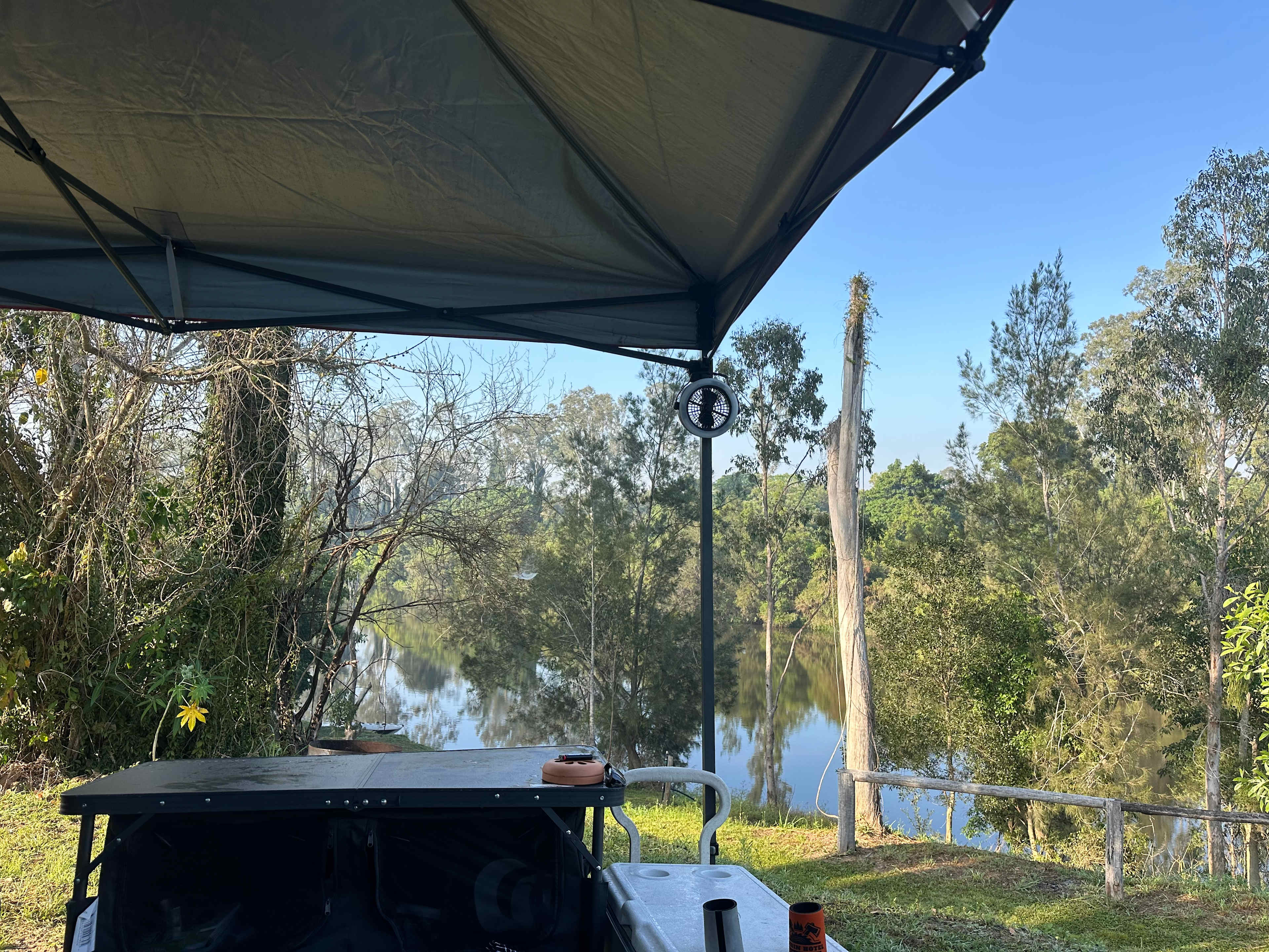 the view from site 6!