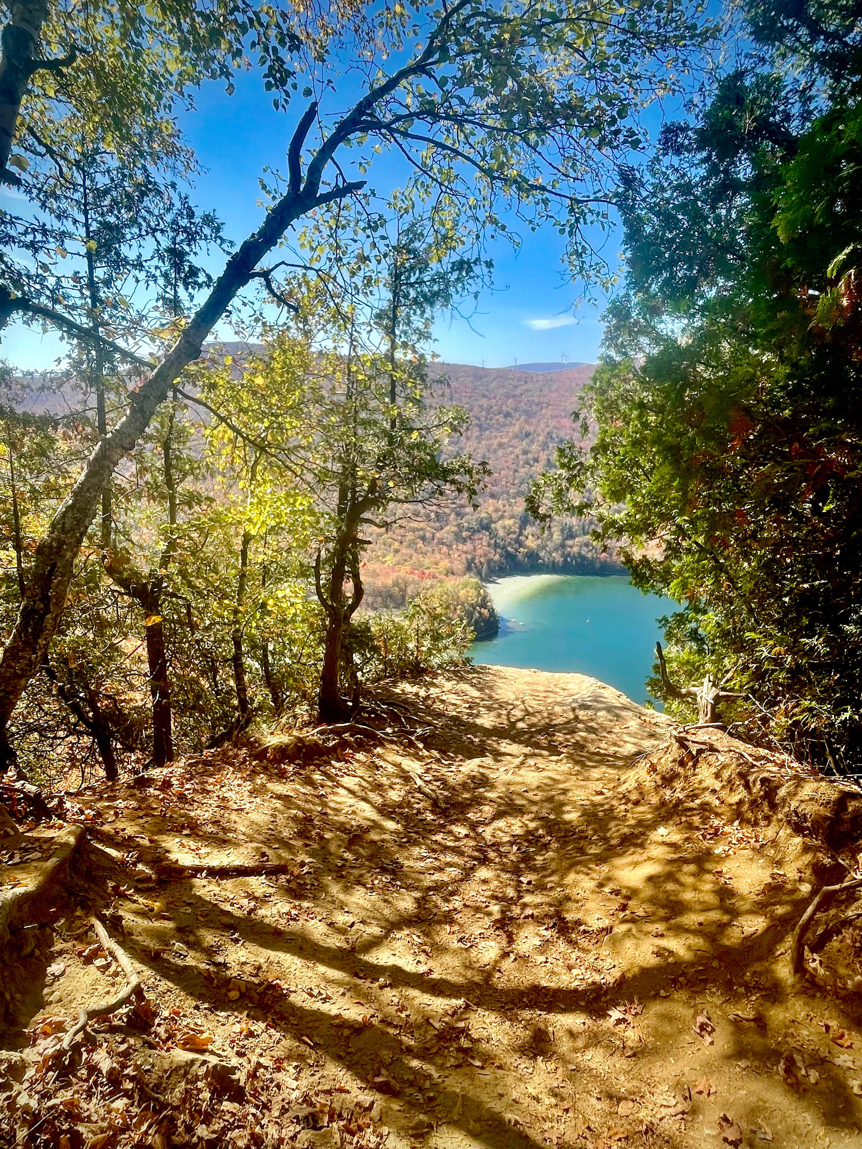 Lake Willoughby from South Side Trail 