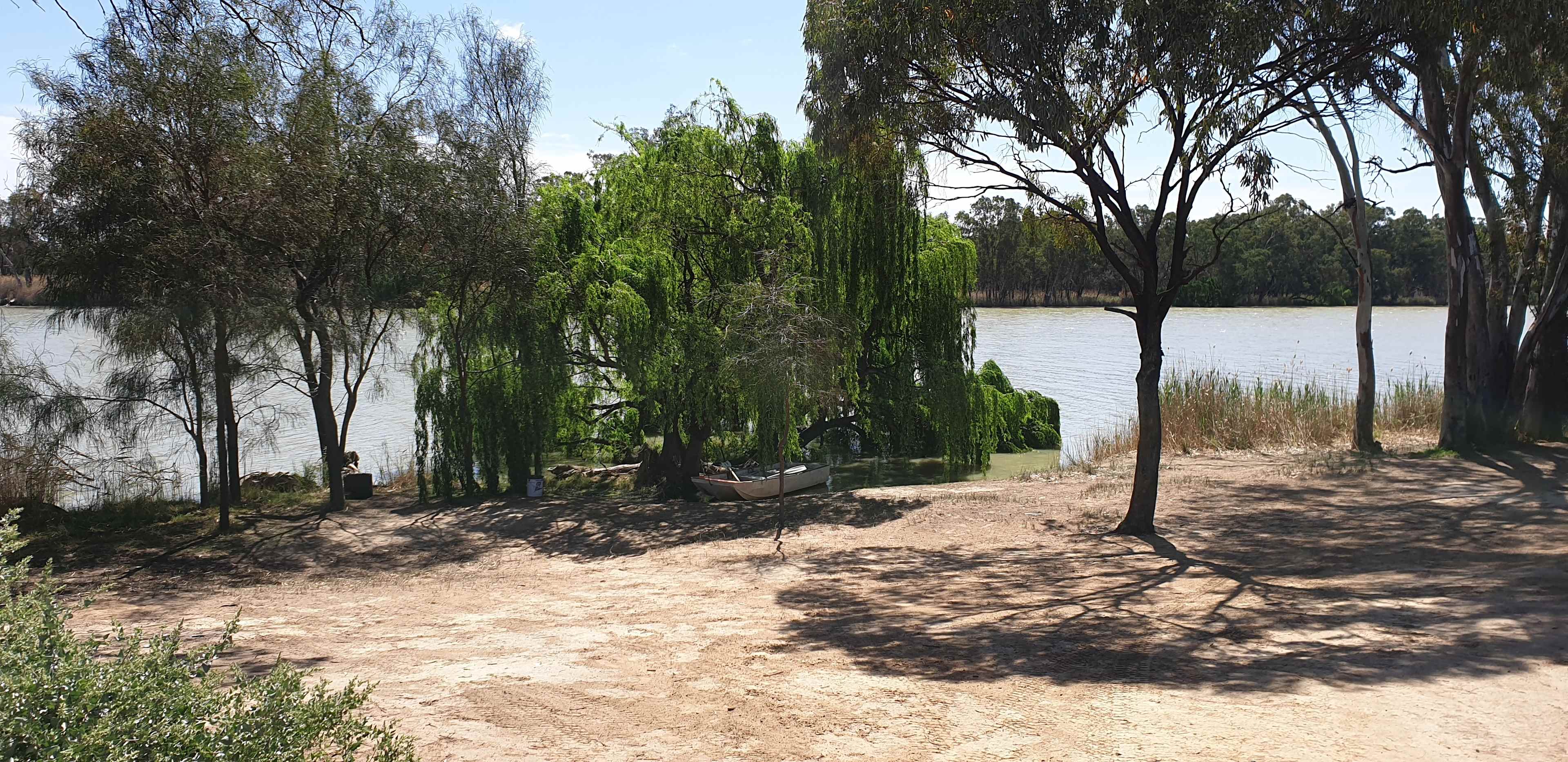 Secluded exclusive river campsite